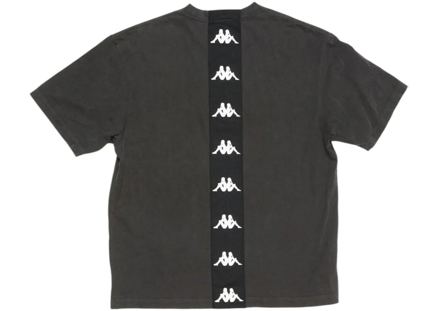 Acne Studios x Kappa Short Sleeve Logo T-shirt Black - view 2