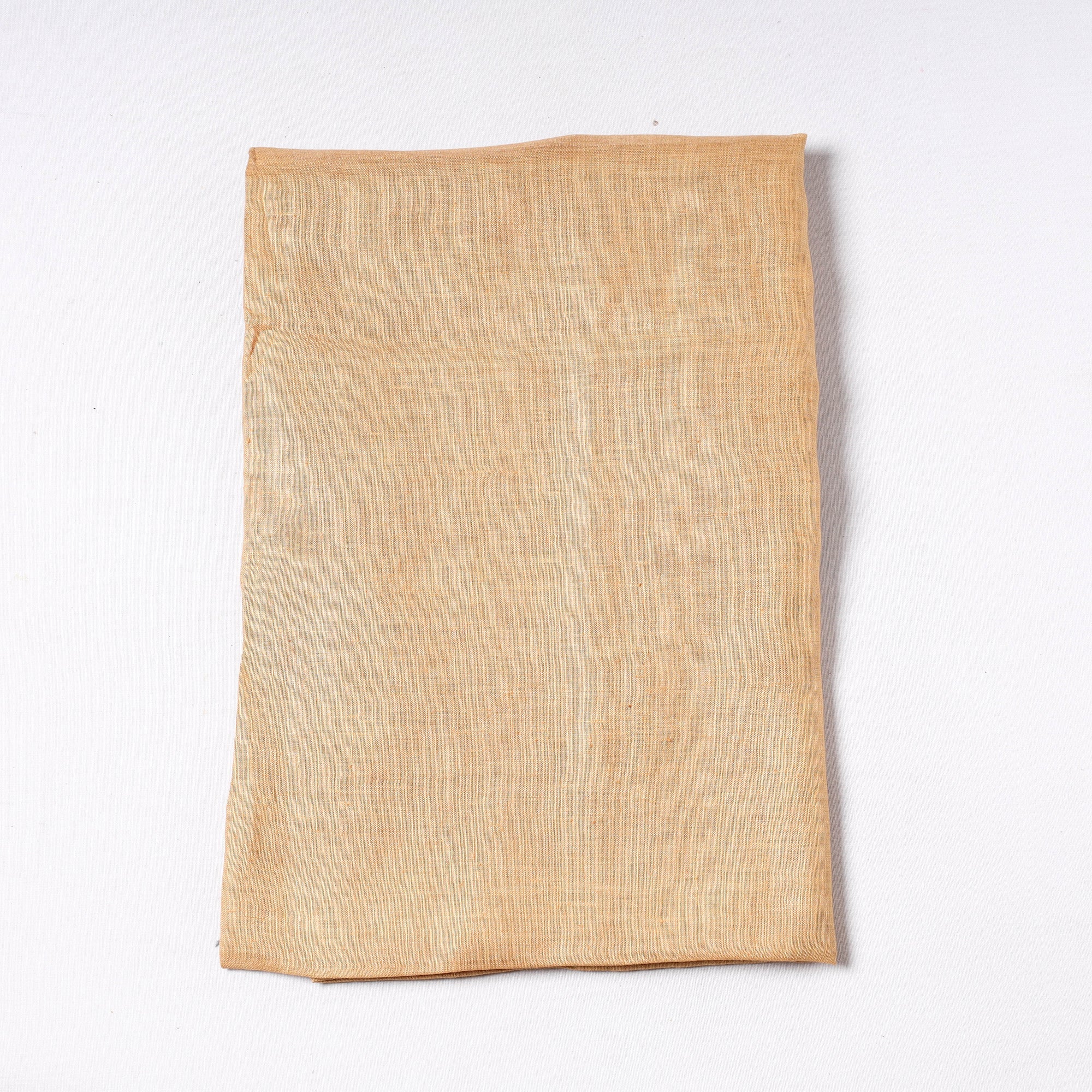 ITOKRI CRAFTS INITIATIVE Beige - Vidarbha Handloom Pure Tussar x Katia Silk Precut Fabric (1.5 meter) 56