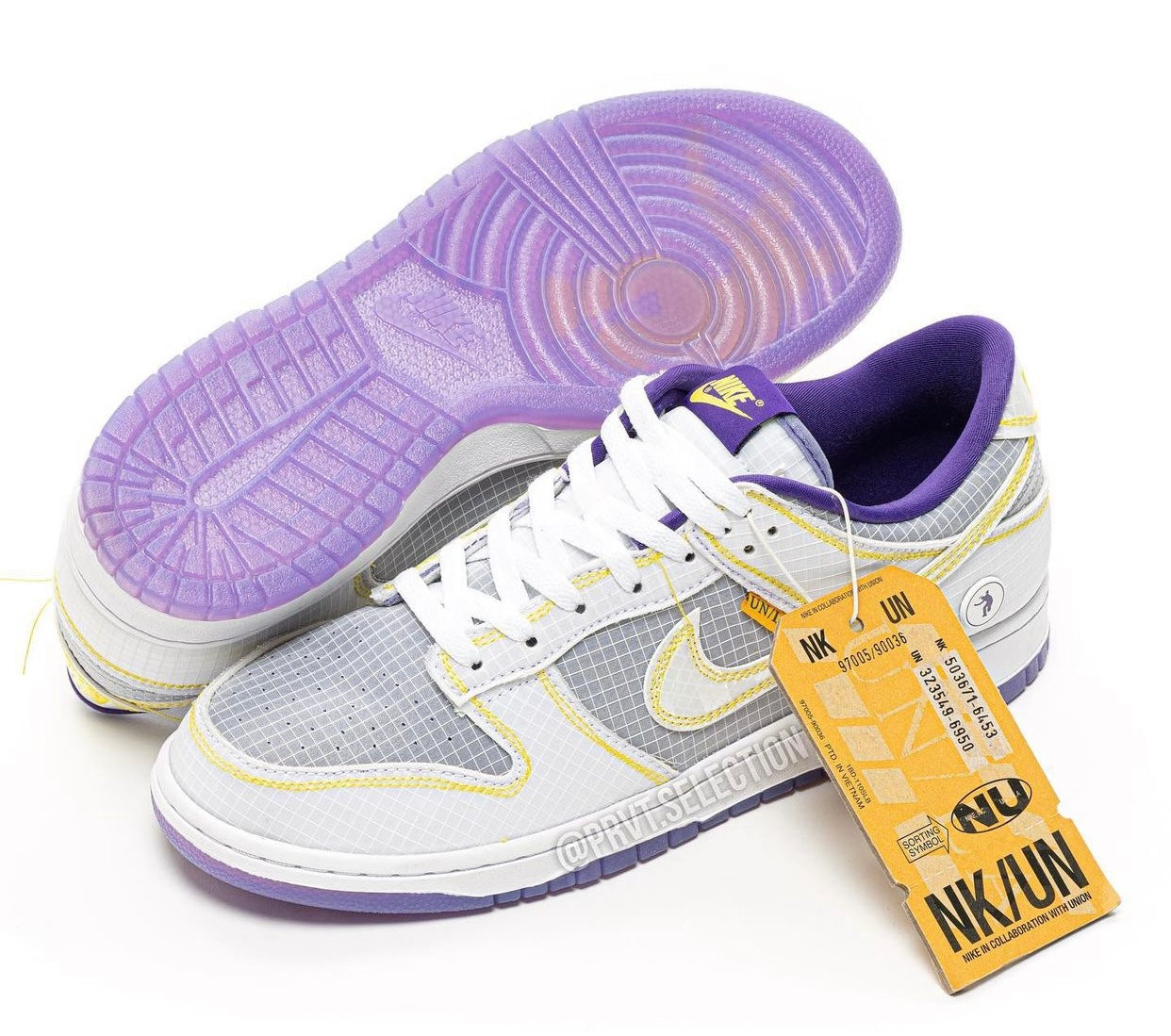 My Store Union La X Dunk Low Passport Pack - Court Purple - view 2