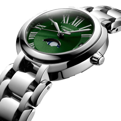 Longines PrimaLuna Green Dial Women 30.50mm - view 2