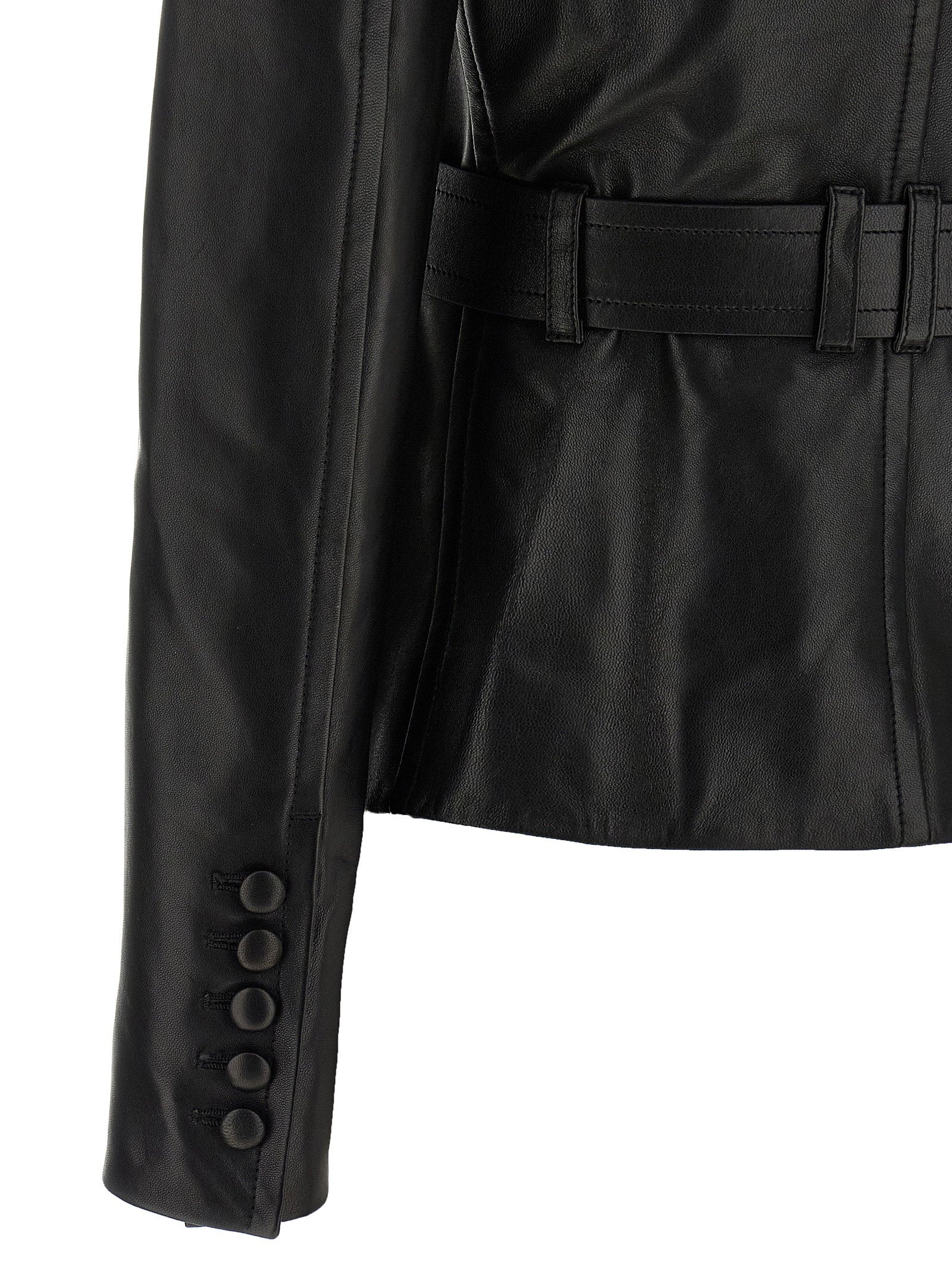 Balmain Leather Jacket - view 4