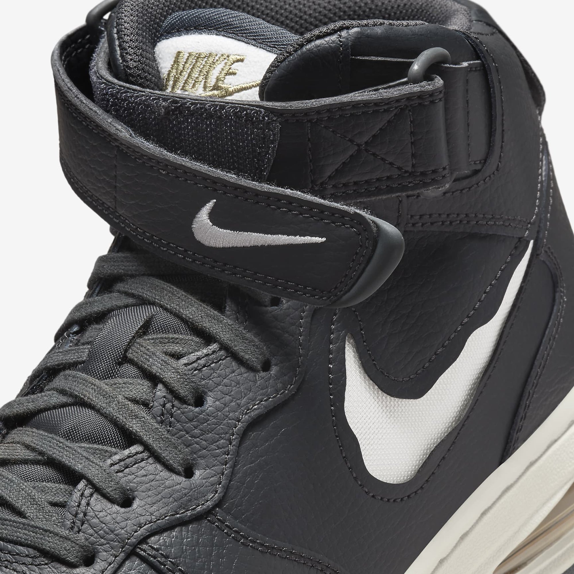 Nike | AIR FORCE 1 MID EVO { ANTHRACITE/SUMMIT WHITE-NEUTRAL OLIVE - view 3