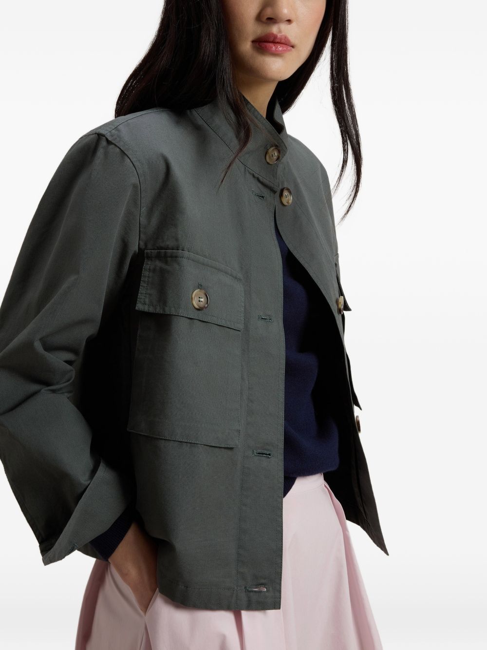 Woolrich Canvas field overshirt – Cotton 100% - view 2