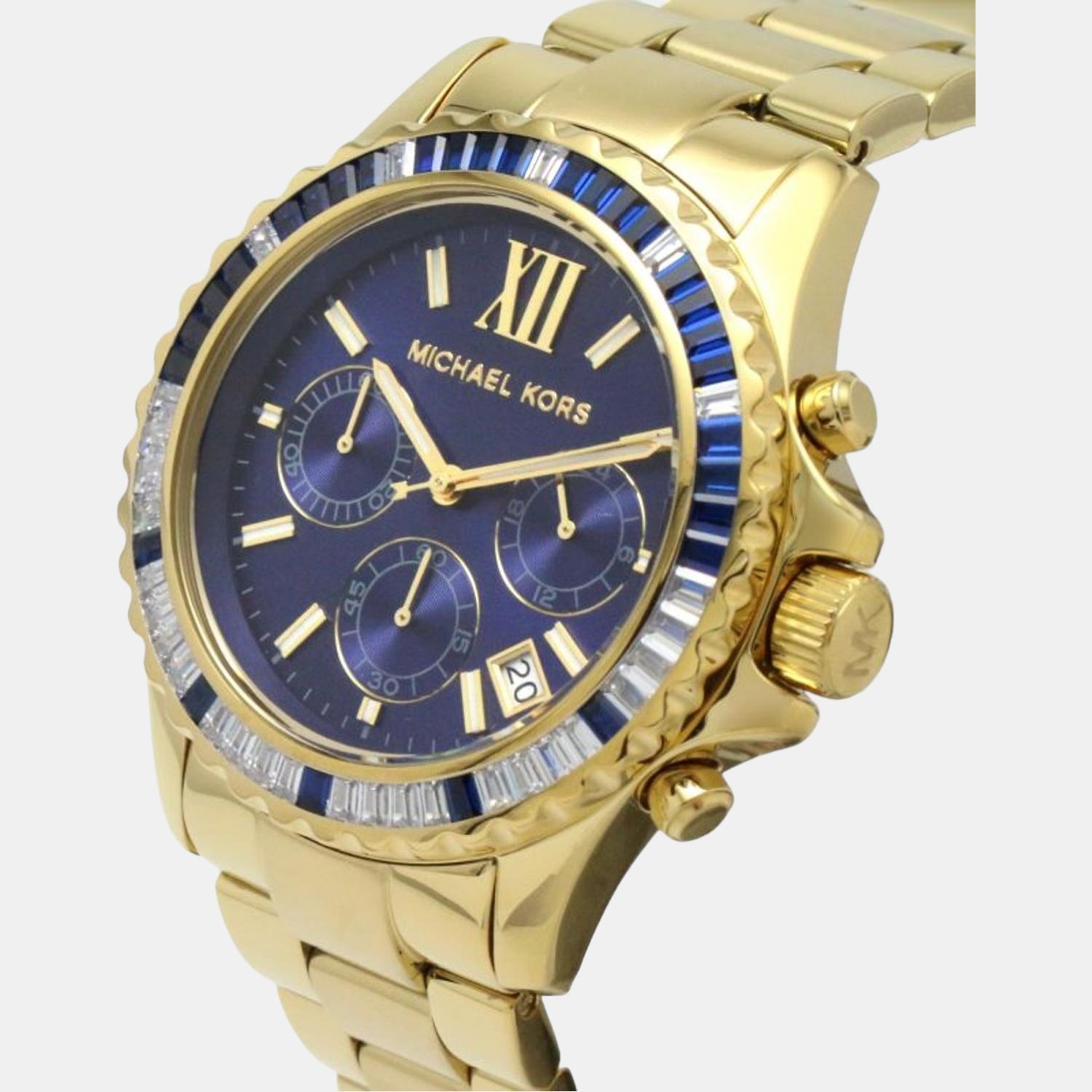 Michael Kors Everest Women Quartz Blue Dial Chronograph Stainless Steel Watch MK6971 - view 5