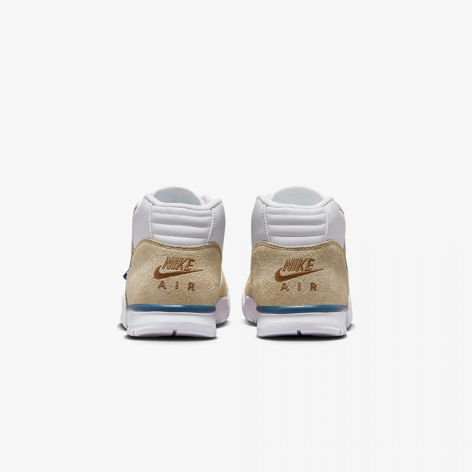 Nike | AIR TRAINER 1 { LIMESTONE/BLUE - view 2