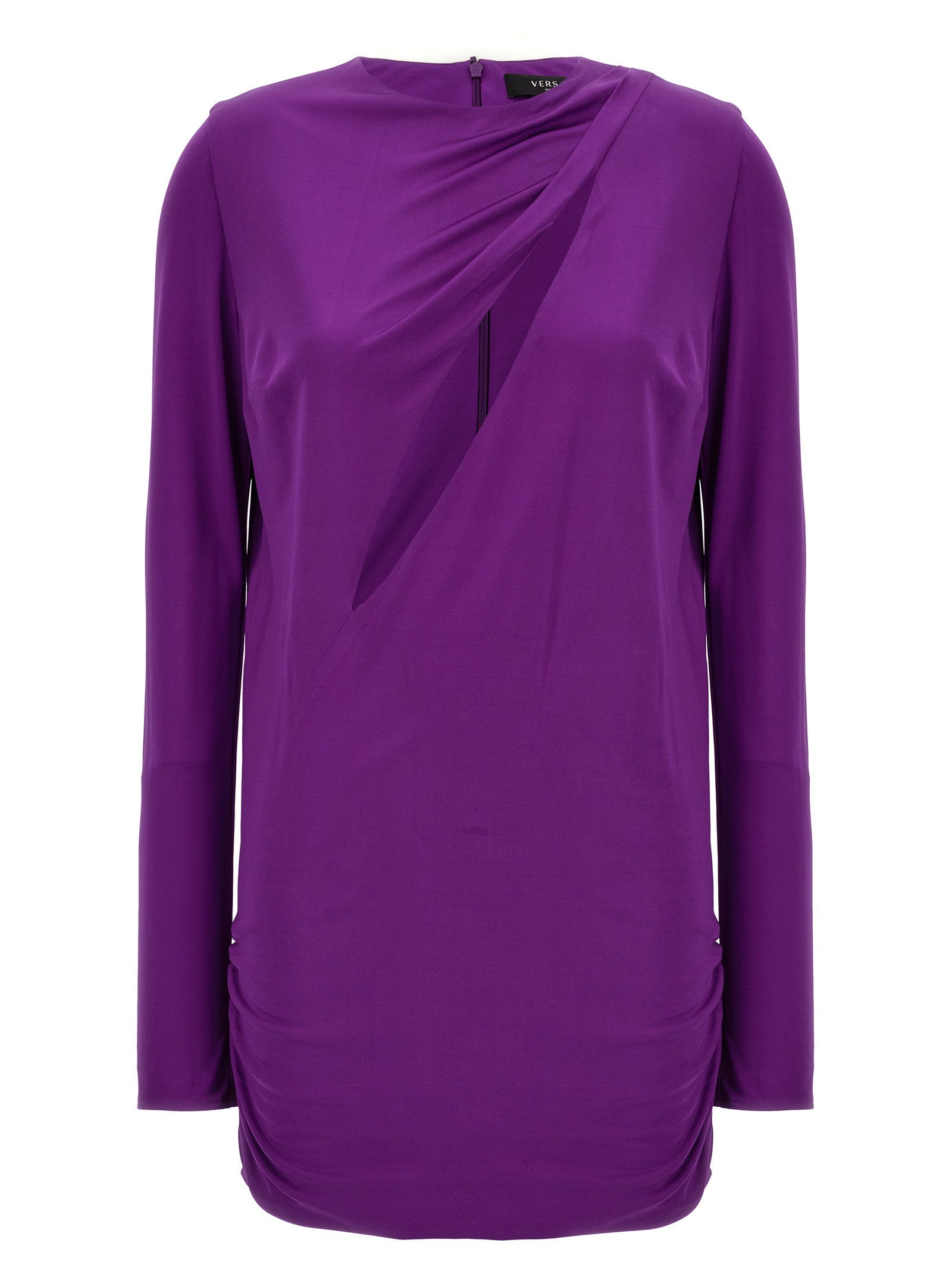 Versace Cut Out Jersey Dress – 95% viscose 5% elastane