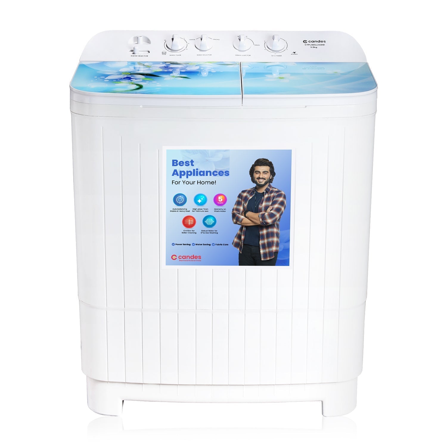 Washing-machine 9kg b2b – Candes Washing-Machine 9kg (B2B)