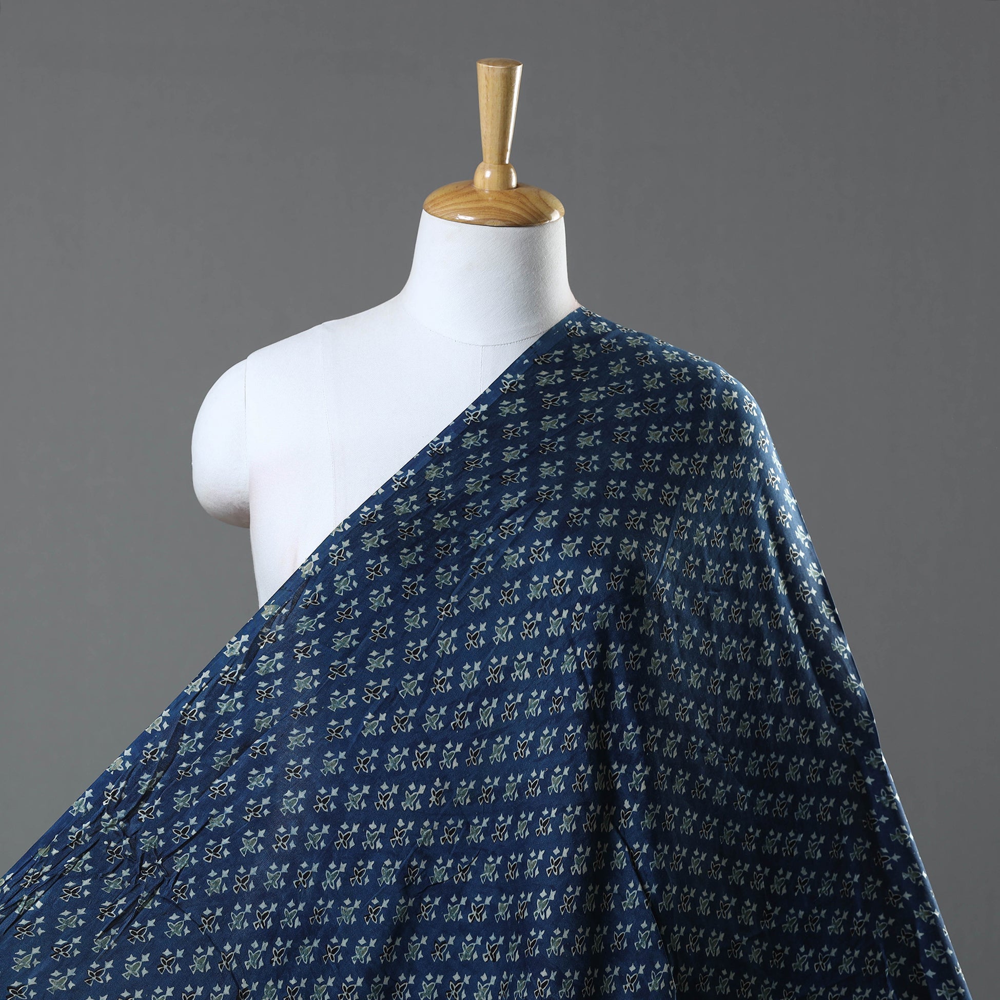KACHCHH JI CHHAAP Modal Silk Ajrakh Print Fabric 25
