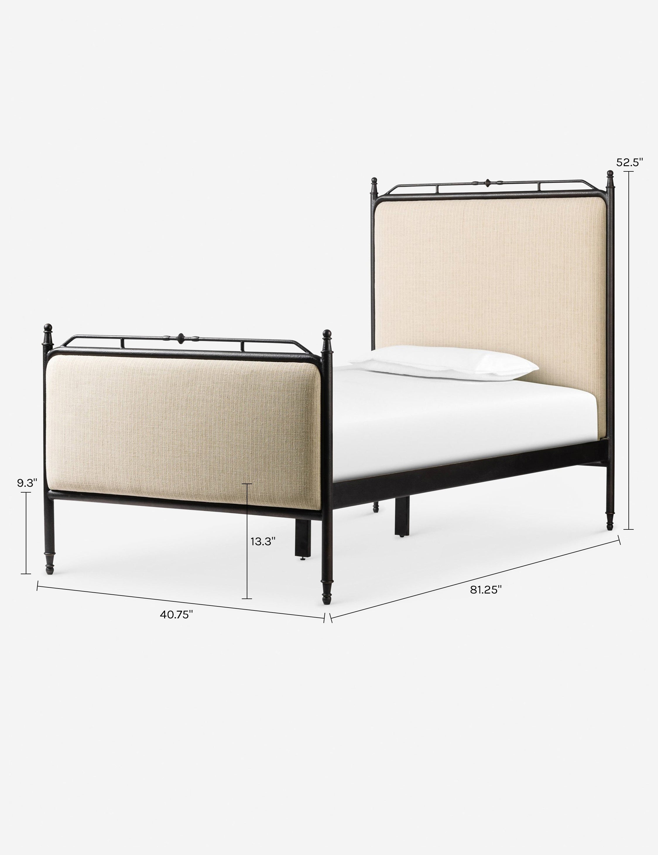Lulu and Georgia Leyla Platform Bed by Amber Lewis x Four Hands - view 27