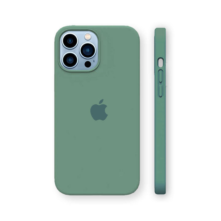KShop iPhone 13 Pro Max Silicone Case - Pine Green
