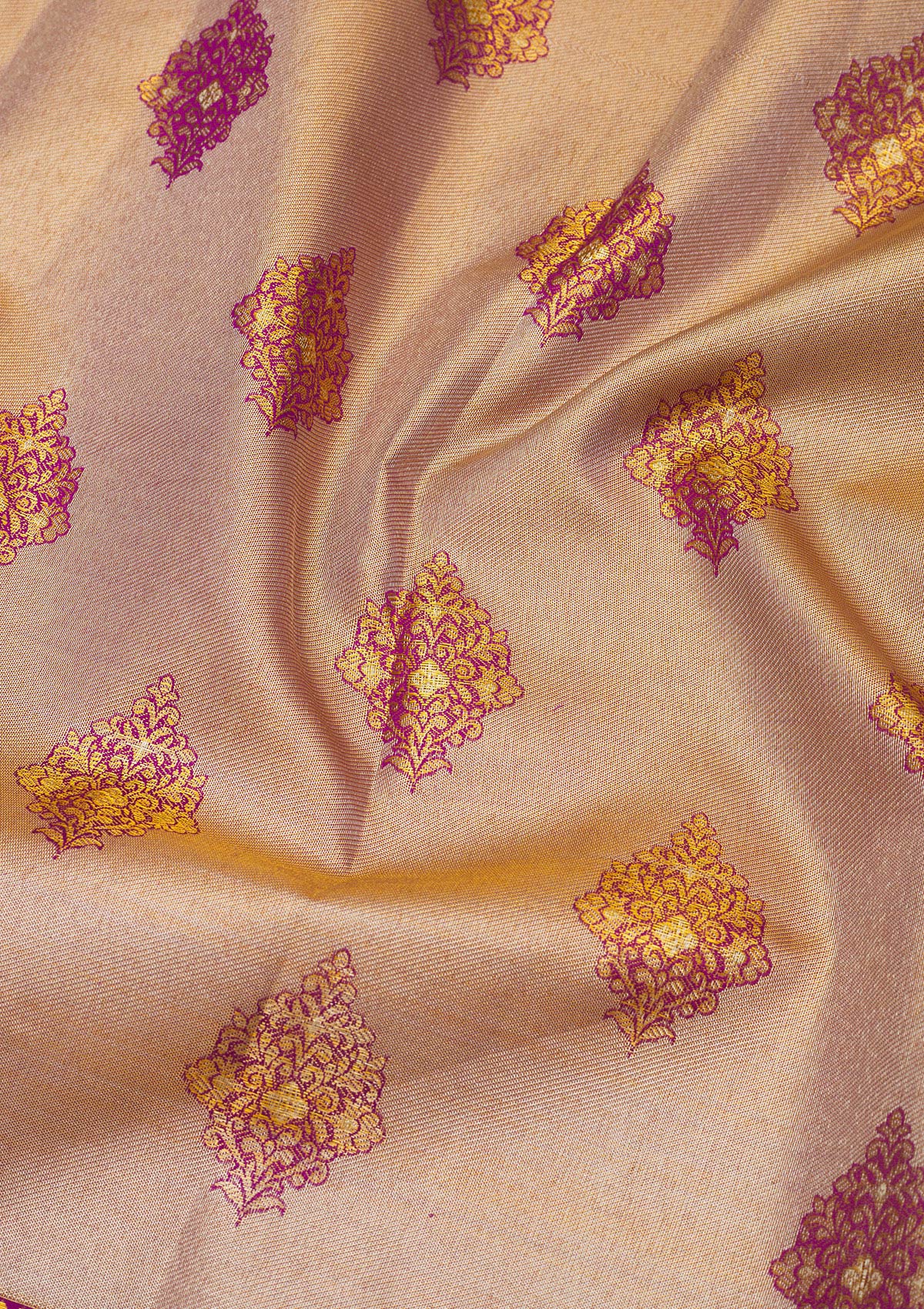 Koskii Purple Zariwork Pure Silk Saree – Women's - view 2