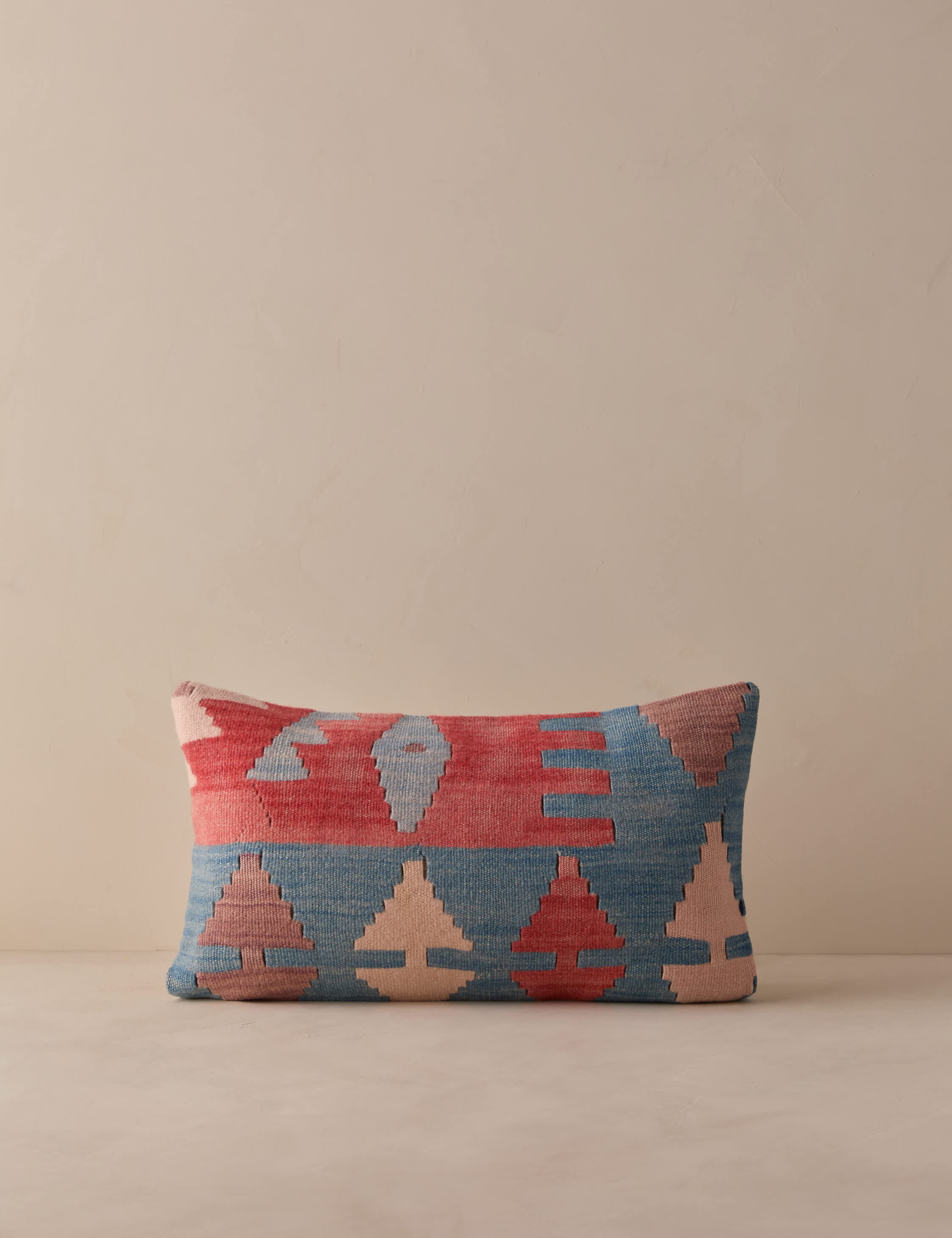 Lulu and Georgia Vintage Lumbar Pillow No. 346, 12" x 20"