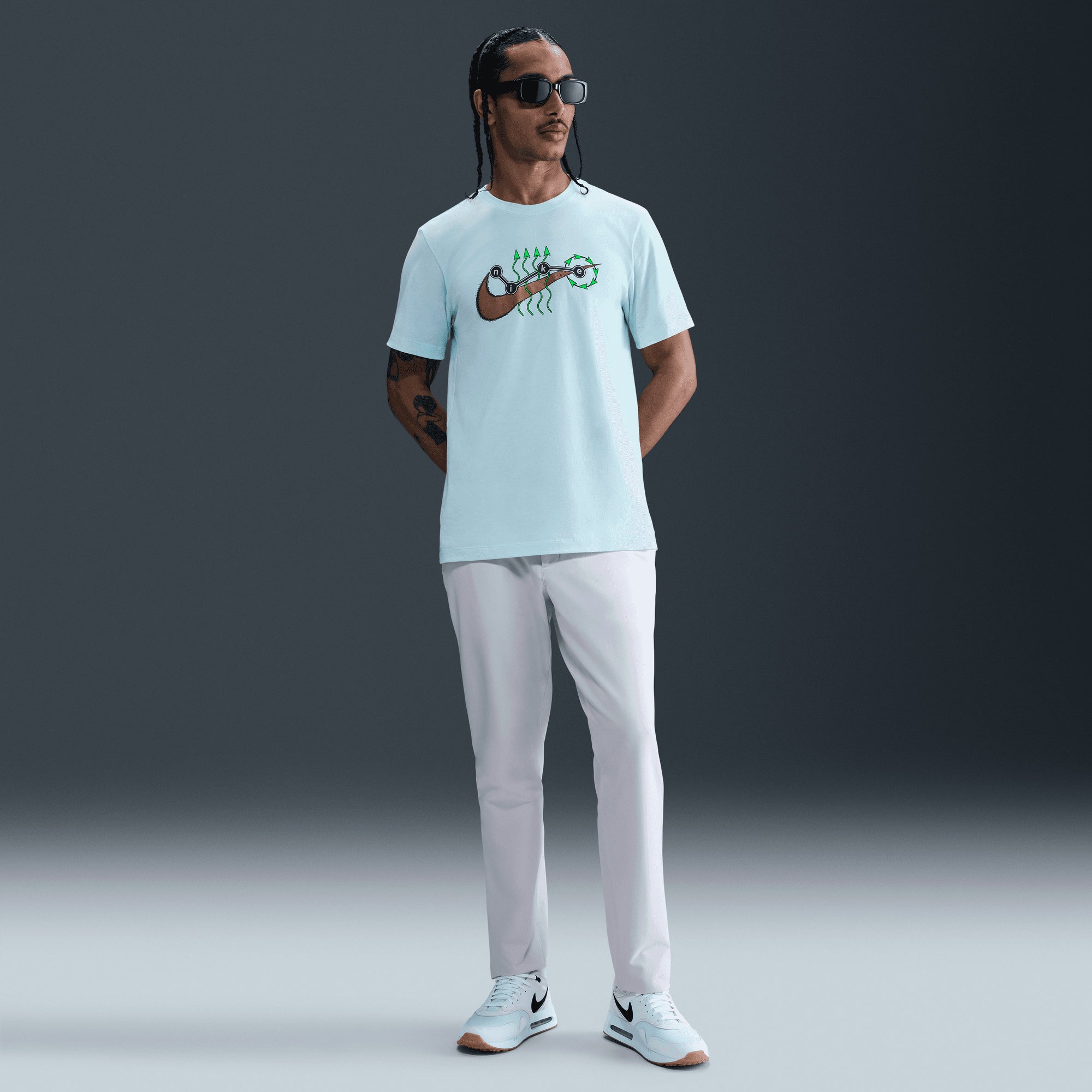 Nike | Sportswear T-shirt { Glacier Blue - view 5