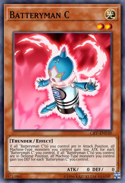 Yu-Gi-Oh! Batteryman C - CRV-EN030 - Common - 1st Edition
