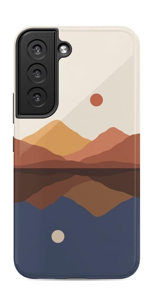 Casetry Opposites Attract | Day & Night Colorblock Mountains Samsung Case - view 10