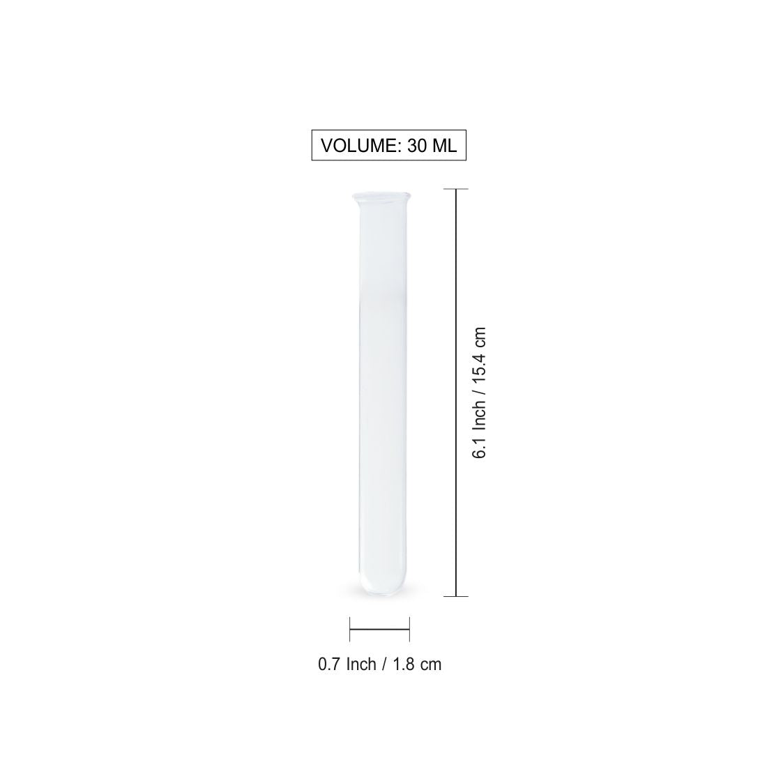 EXCLUSIVELANE 'Pine Ring Glass Garden' Test Tube Table Planter/Vase (9 Inch, Light Brown) - view 7