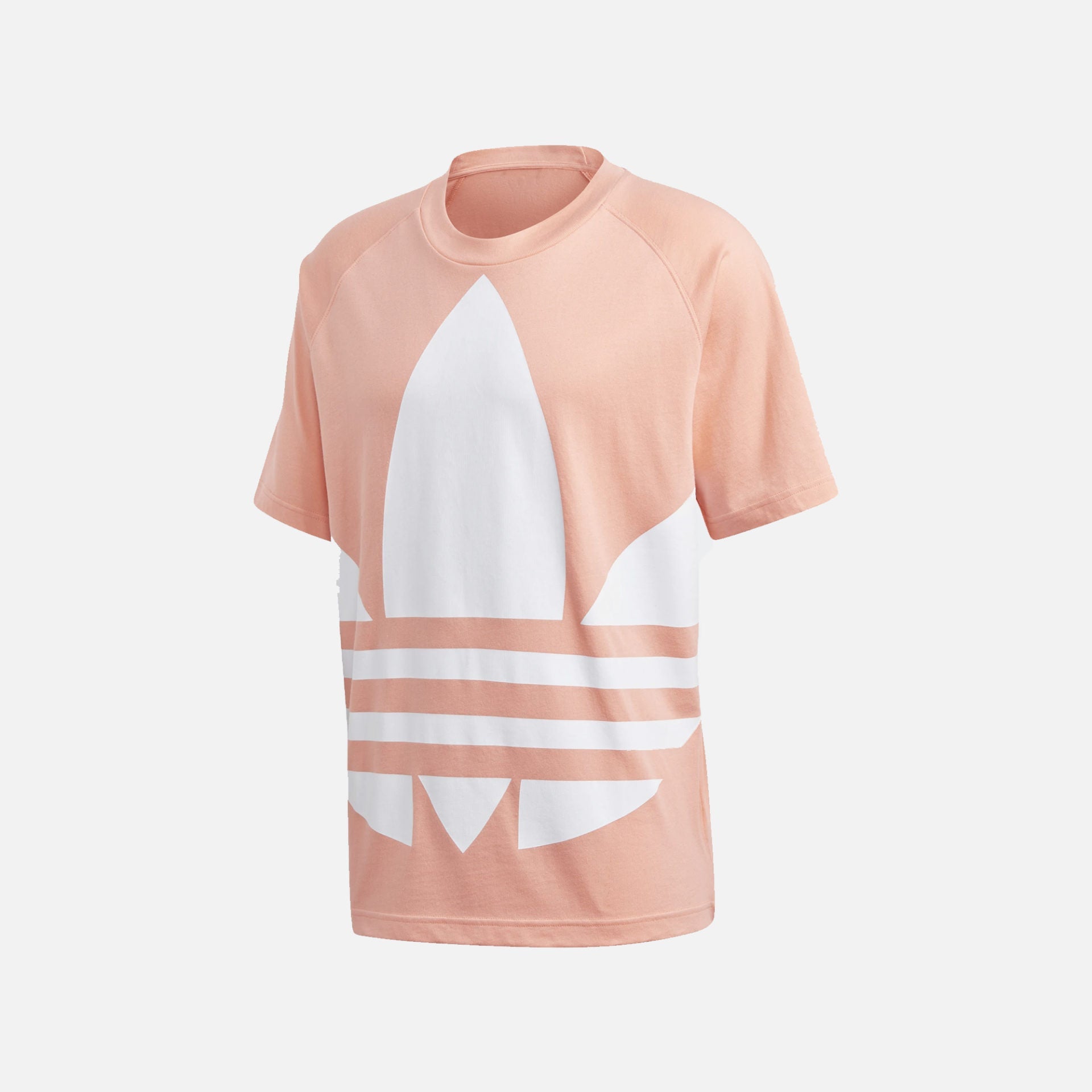 Adidas Originals | BIG TREFOIL BOXY TEE CHALK CORAL - view 2