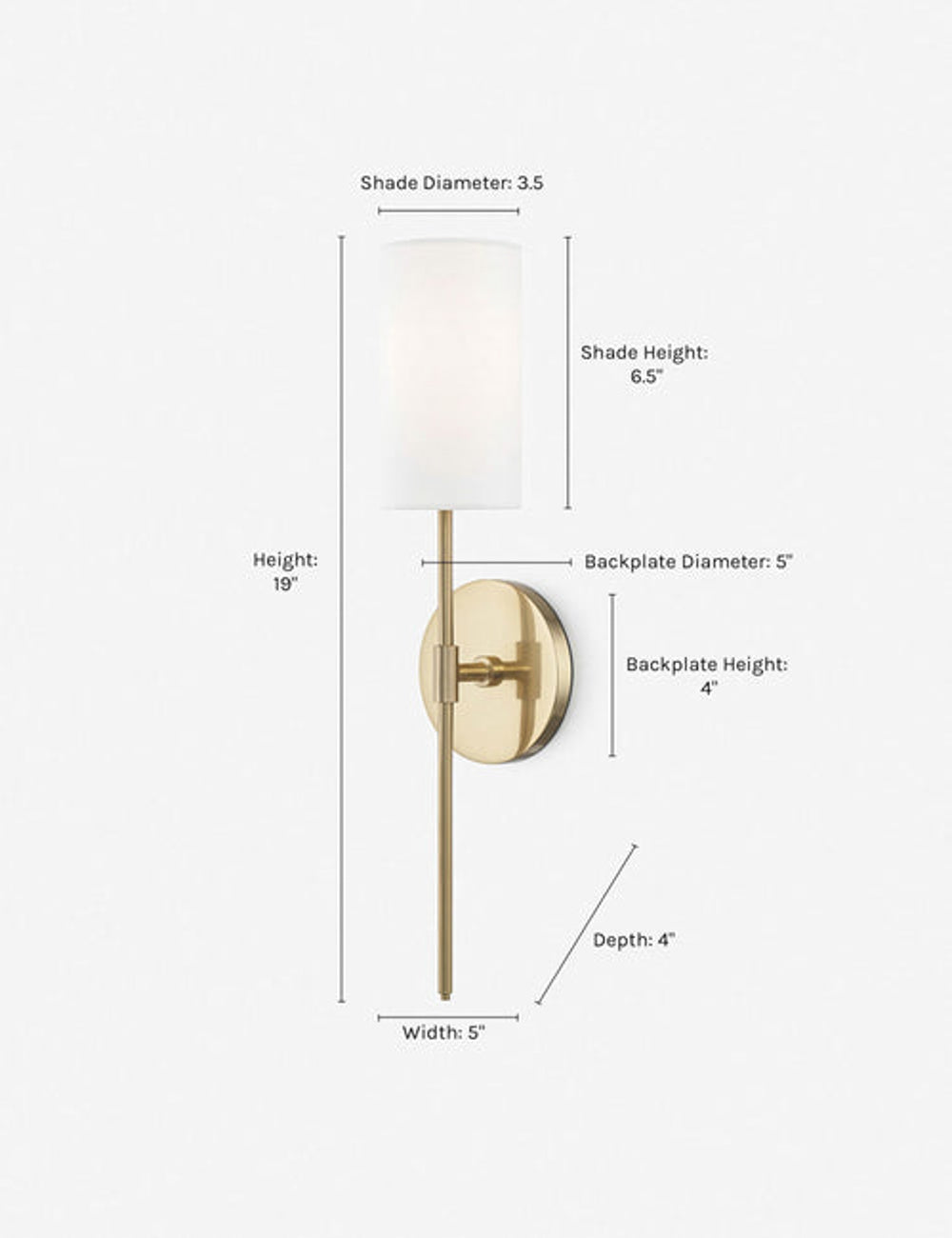 Lulu and Georgia Jensine Sconce - view 6