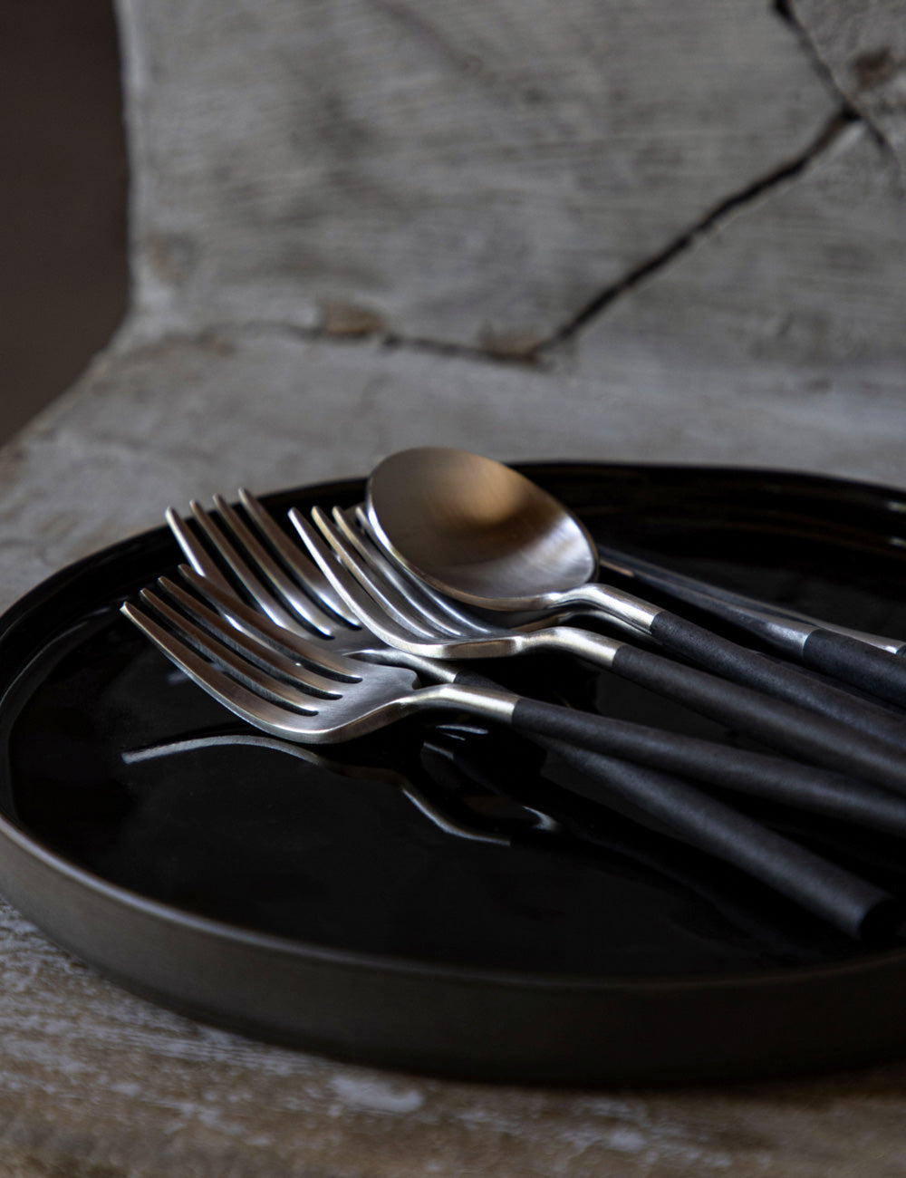 Lulu and Georgia Mito Flatware 5-Piece Set by Costa Nova - view 4
