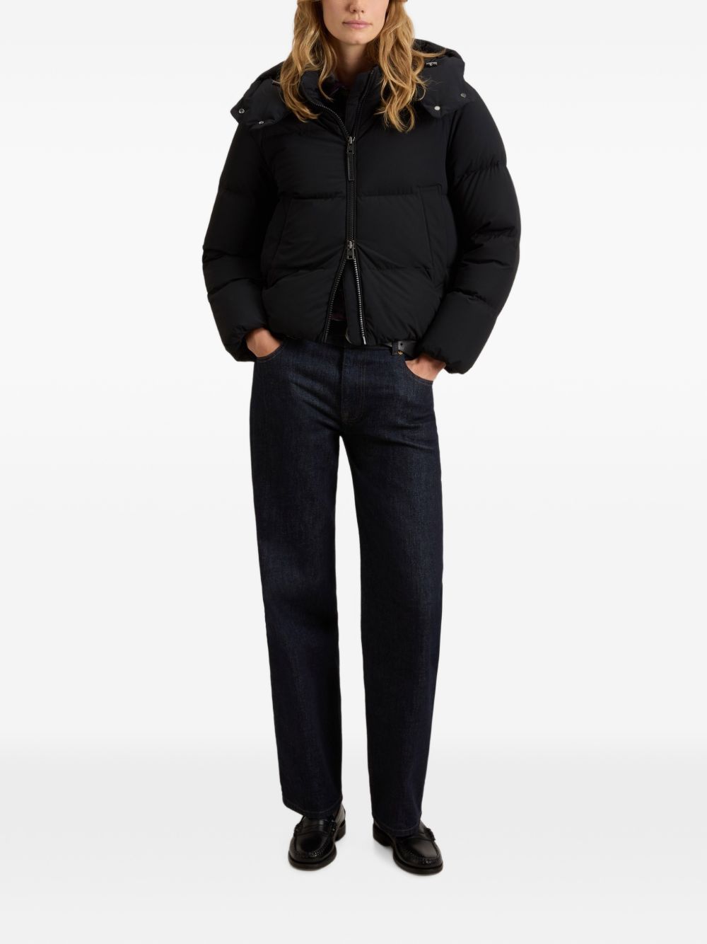 WOOLRICH Coats BLACK - view 2