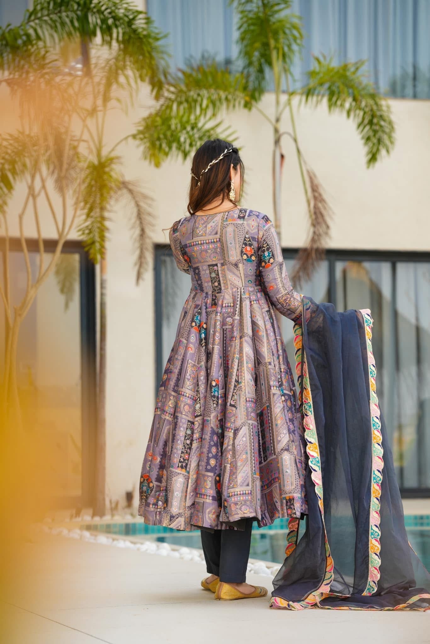 Idaho-o Enigma silk suit set - view 5