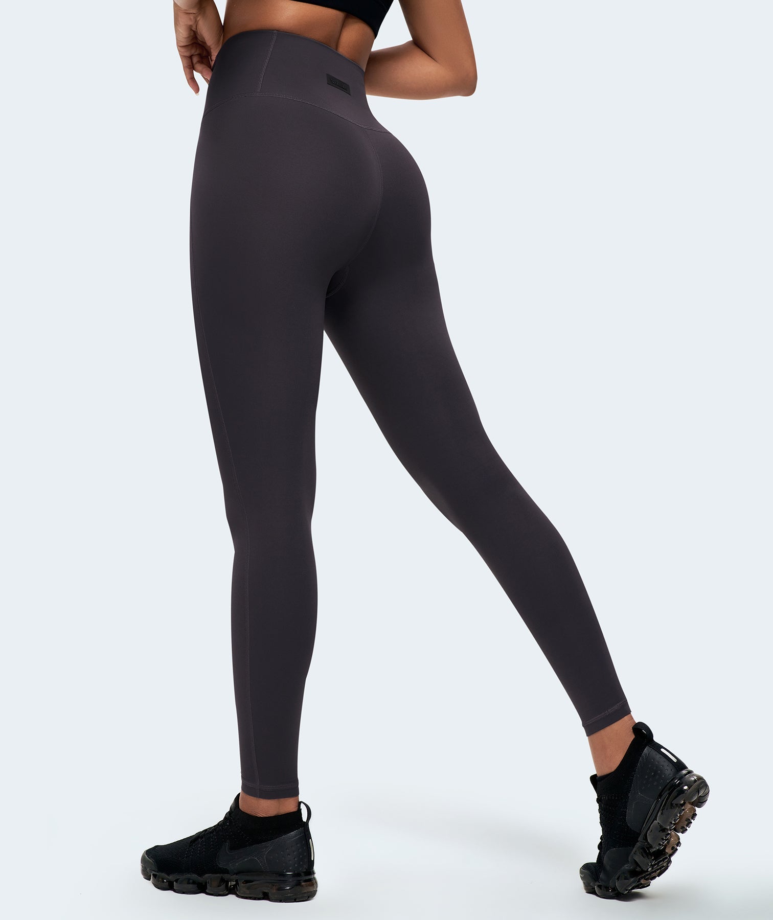 FIRM ABS Nakedfeel High Waisted Leggings - Tephra Gray