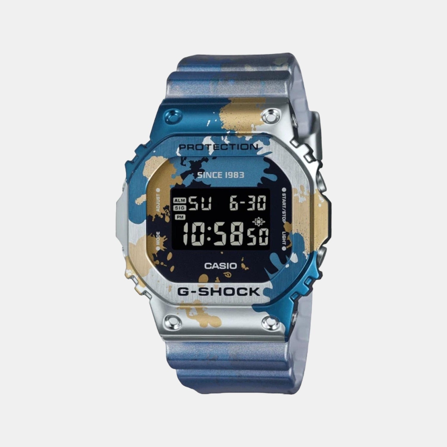 Casio G-Shock Men Quartz Black Dial Digital Resin Watch G1294