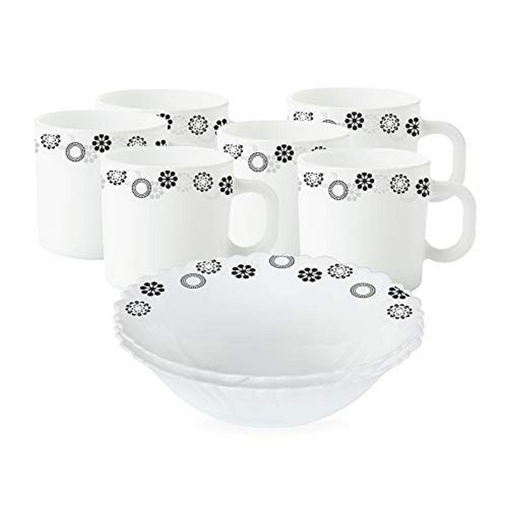 My Borosil Larah by Borosil Universe Snack Set w Mugs