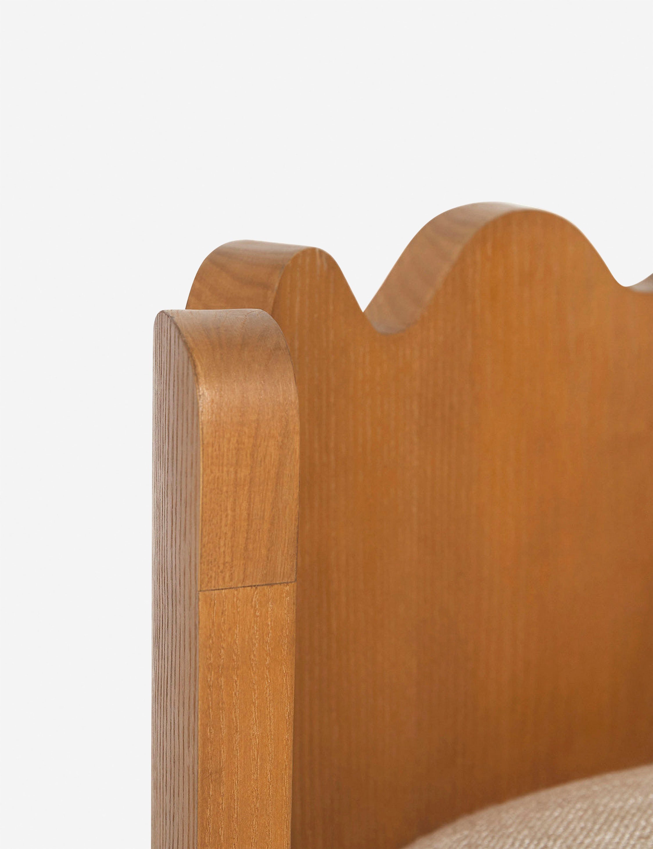 Lulu and Georgia Ripple Accent Chair by Sarah Sherman Samuel - view 12