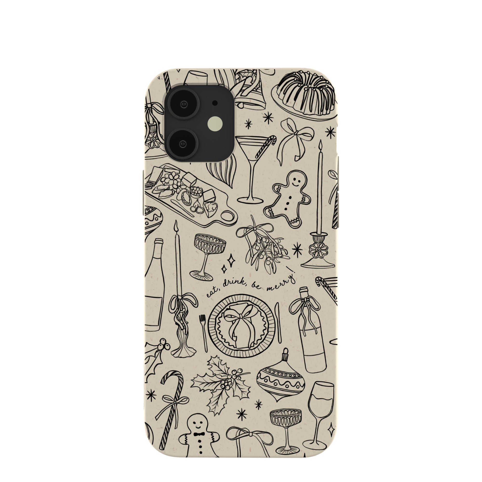 Pela Case London Fog Holiday Dinner Party iPhone 12/ iPhone 12 Pro Case