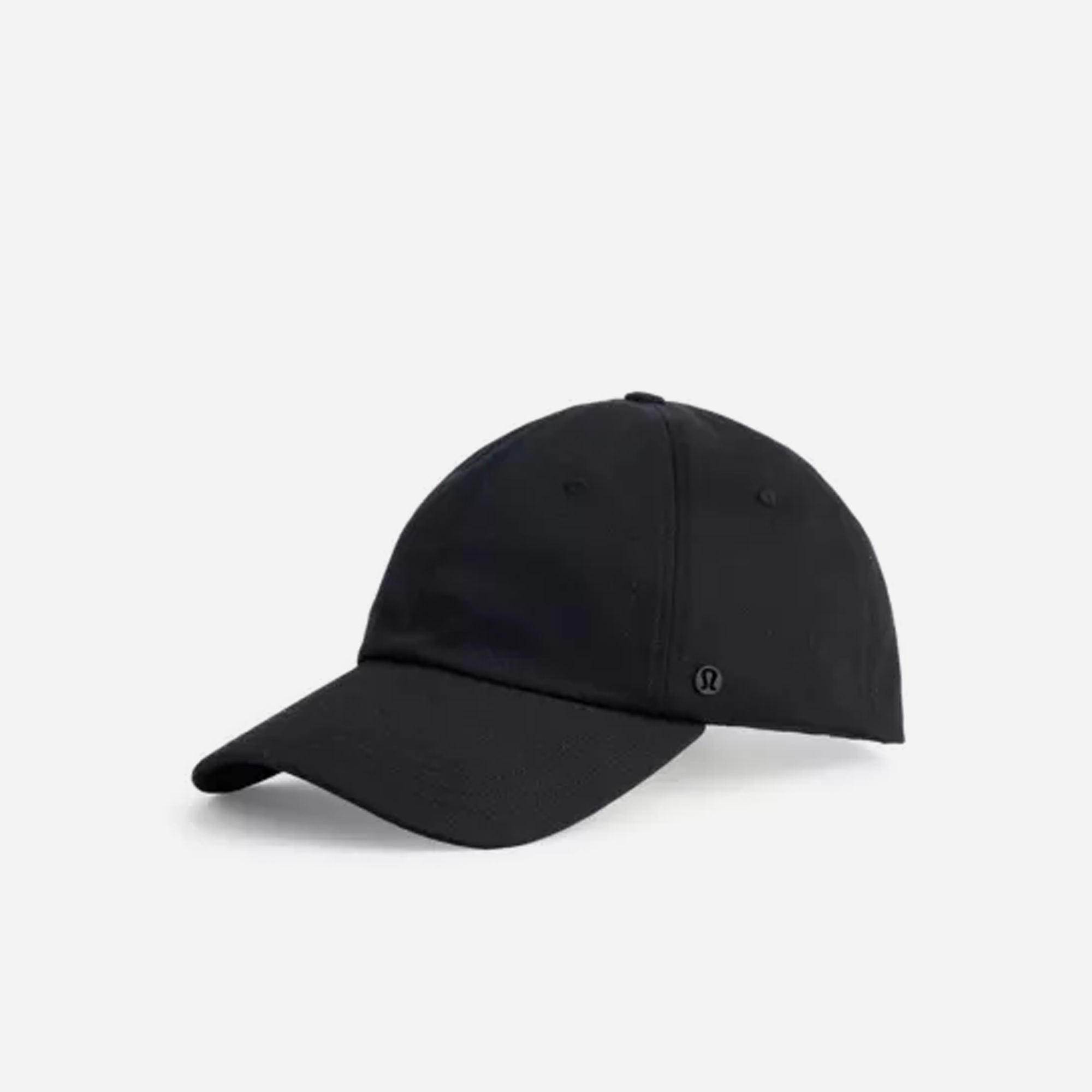 LULULEMON Classic Brand Patch Cotton Cap – Black