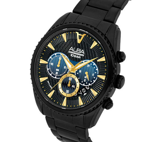 Alba Signa Black Dial Men 43mm AT3J09X1 - view 2