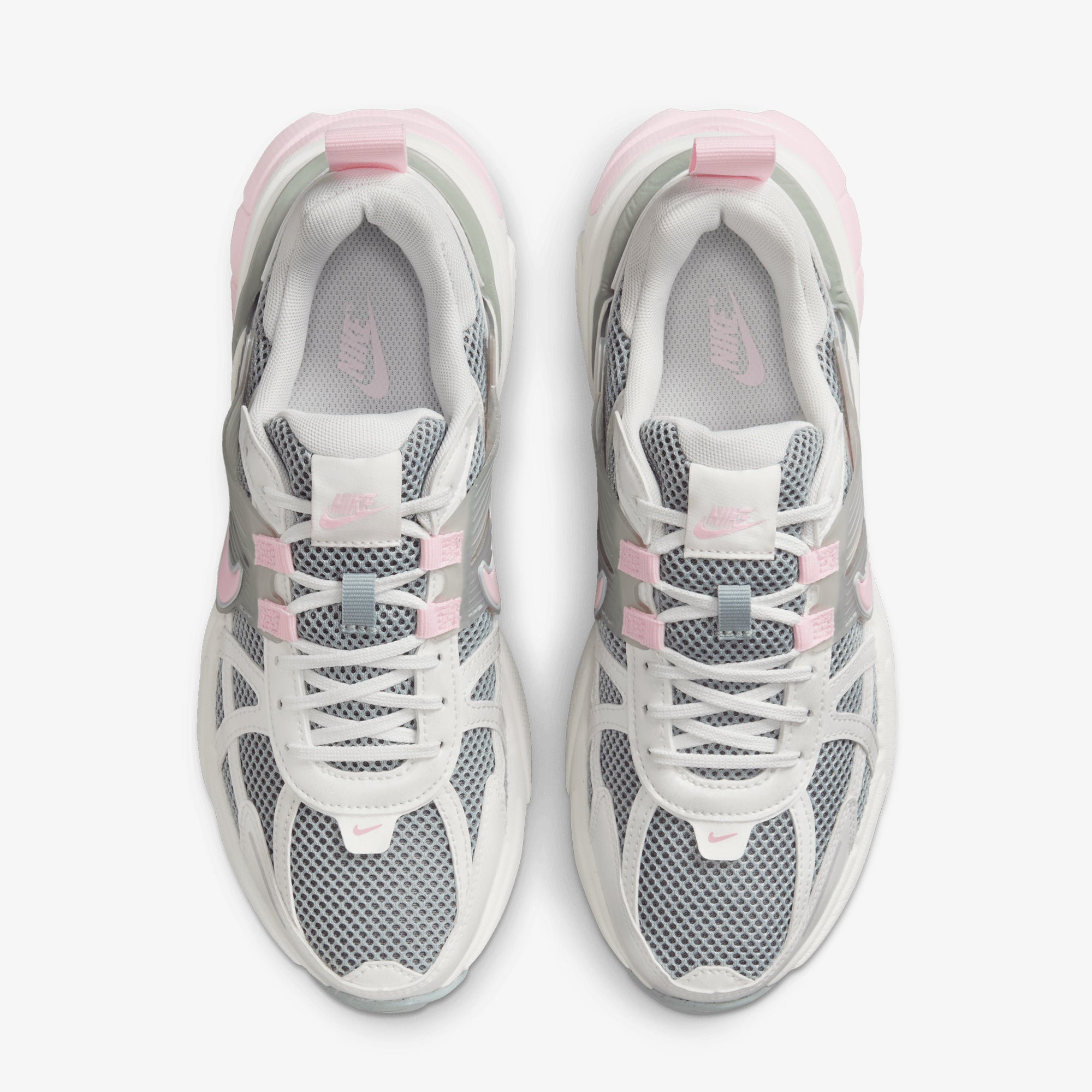 Nike | V2k Run { Light Pumice/pink Foam -photon Dust - view 2