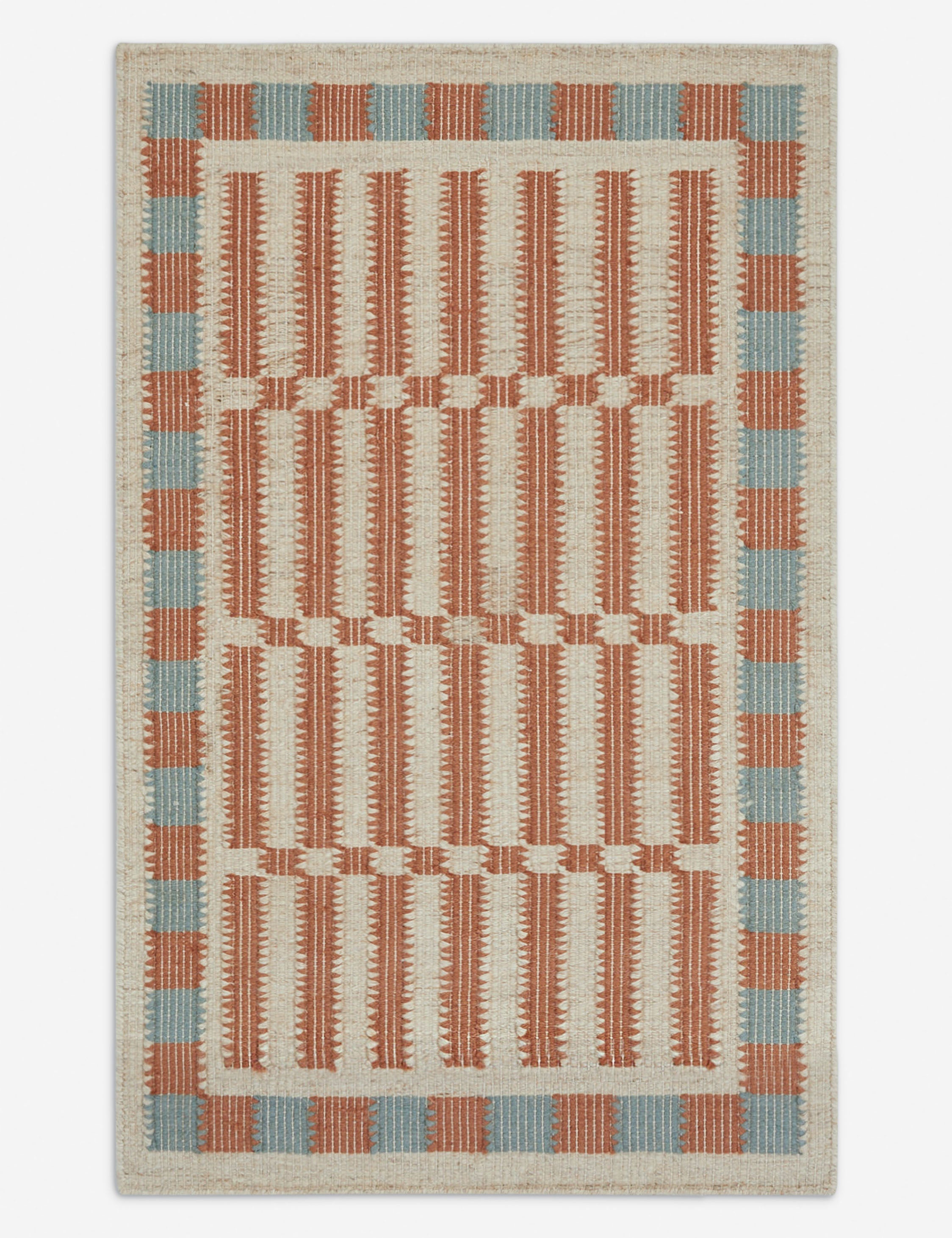 Lulu and Georgia Joslin Flatweave Wool Blend Rug - view 6