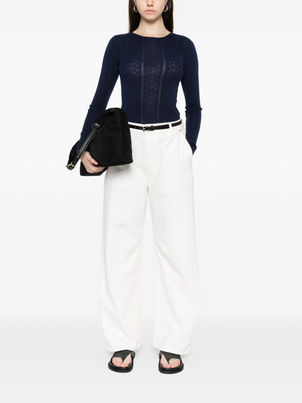 Herskind Wool crewneck sweater - view 5