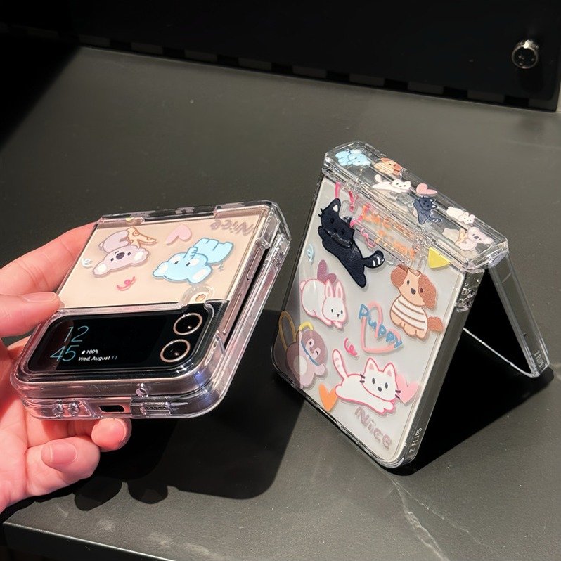 Peeperly Adorable Animation Hinge Sleeve Case - Samsung - view 4