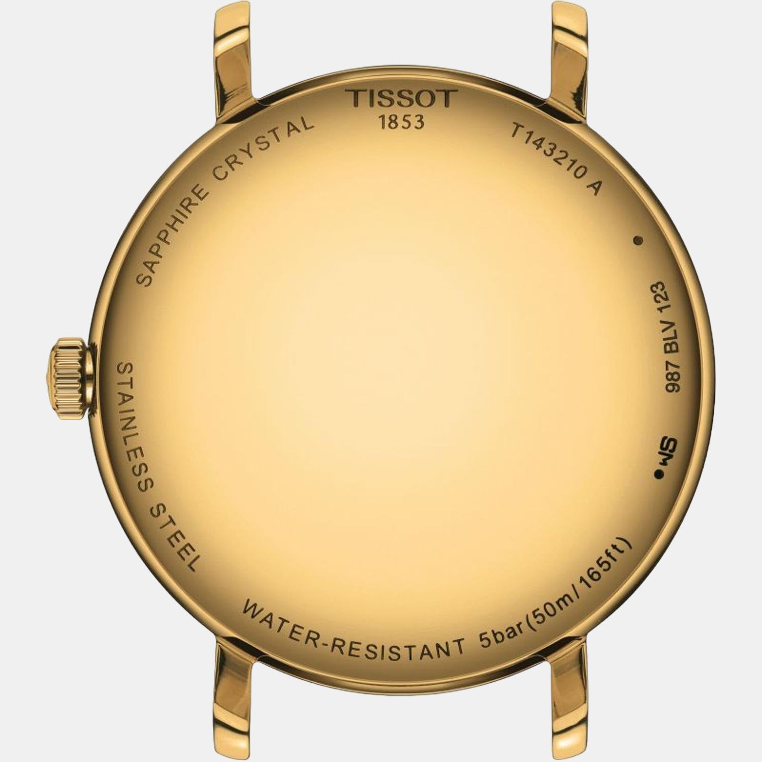 Tissot Everytime Women Quartz Champagne Dial Analog Stainless Steel Watch T1432103302100 - view 2