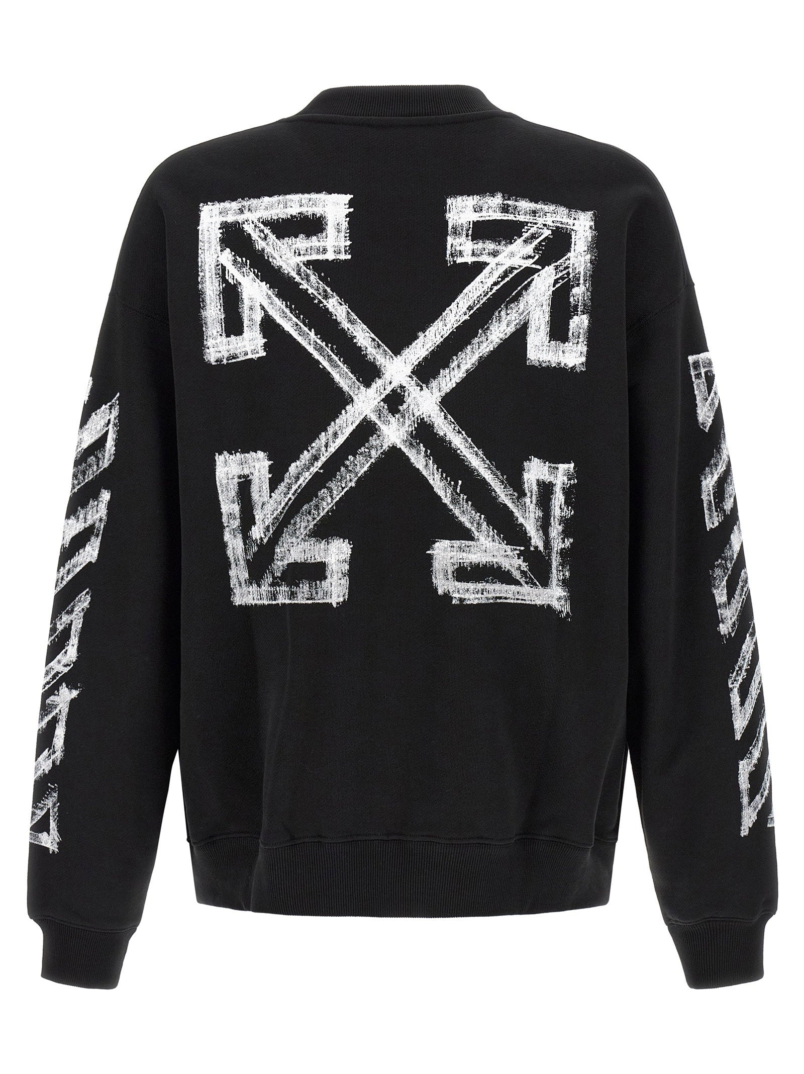 Off White Motion Arrow Skate Sweatshirt – 100% cotton - view 2