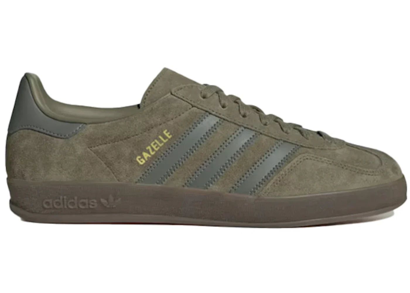 Adidas Gazelle Indoor Olive Strata Ash
