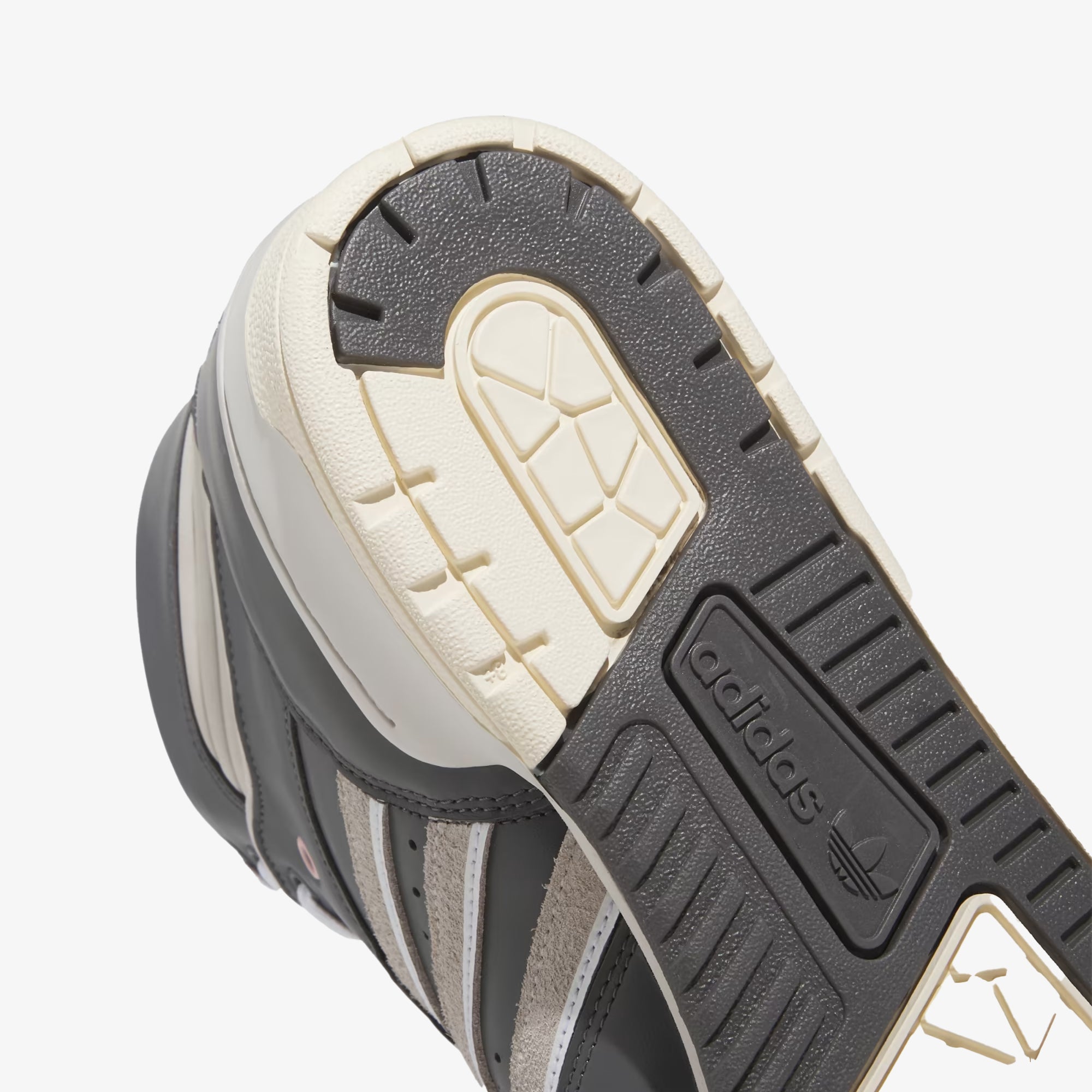 Adidas Originals | RIVALRY HIGH SCRATCHY { GREY FIVE/ GREY ONE /CREAM WHITE - view 6