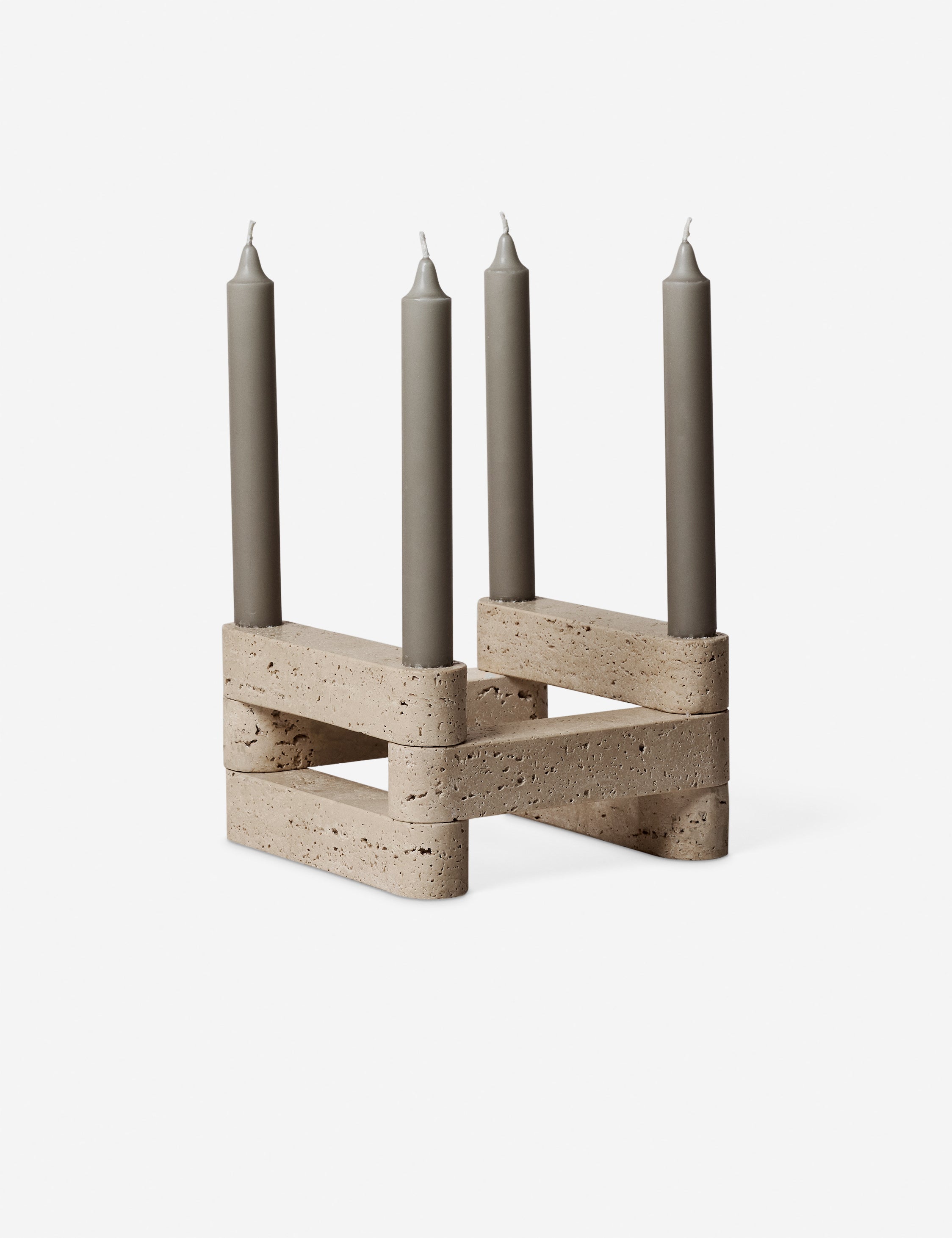 Lulu and Georgia Newel Candle Holder by Ferm Living - view 7