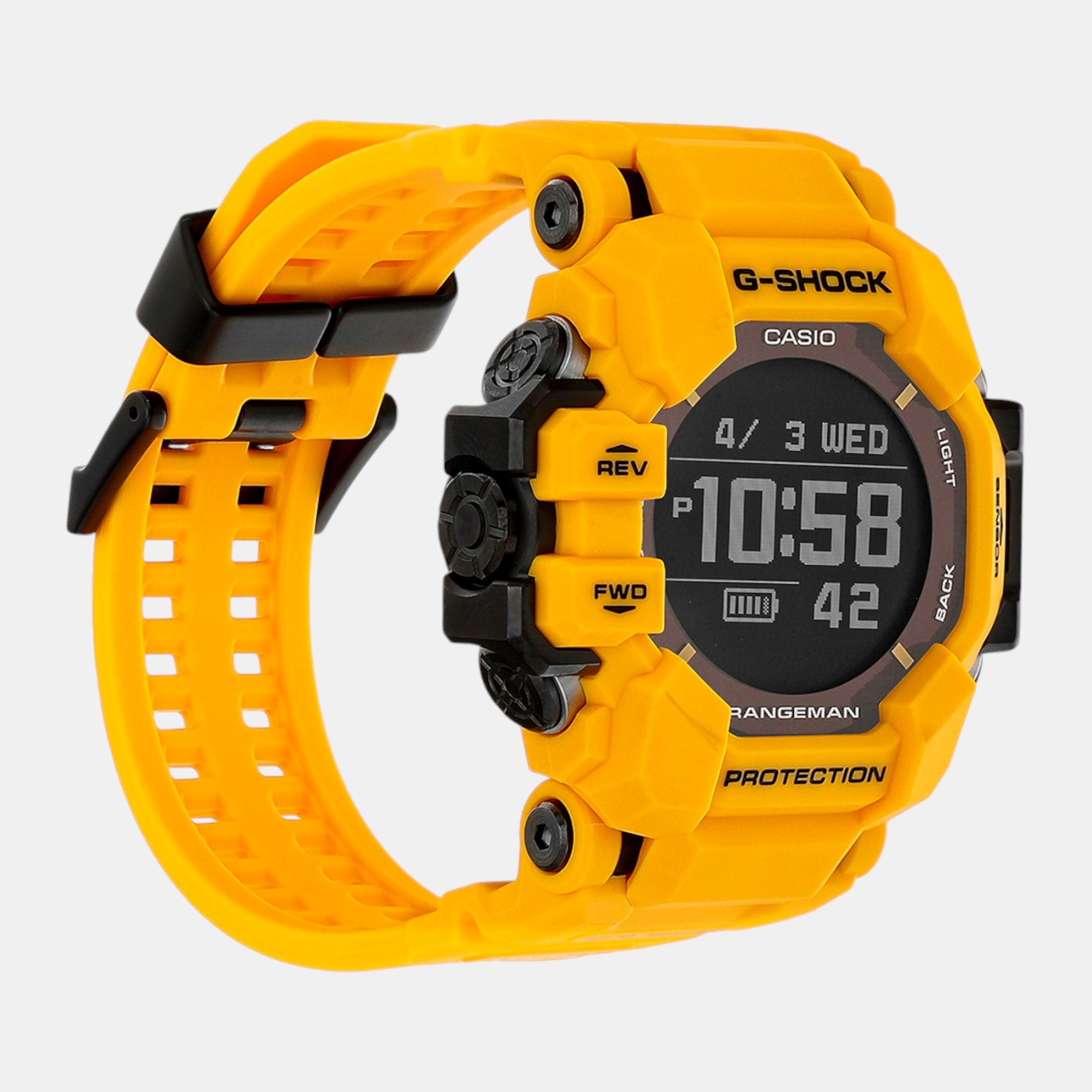 Casio G-Shock Men Quartz Black Dial Digital Resin Watch G1530 - view 3
