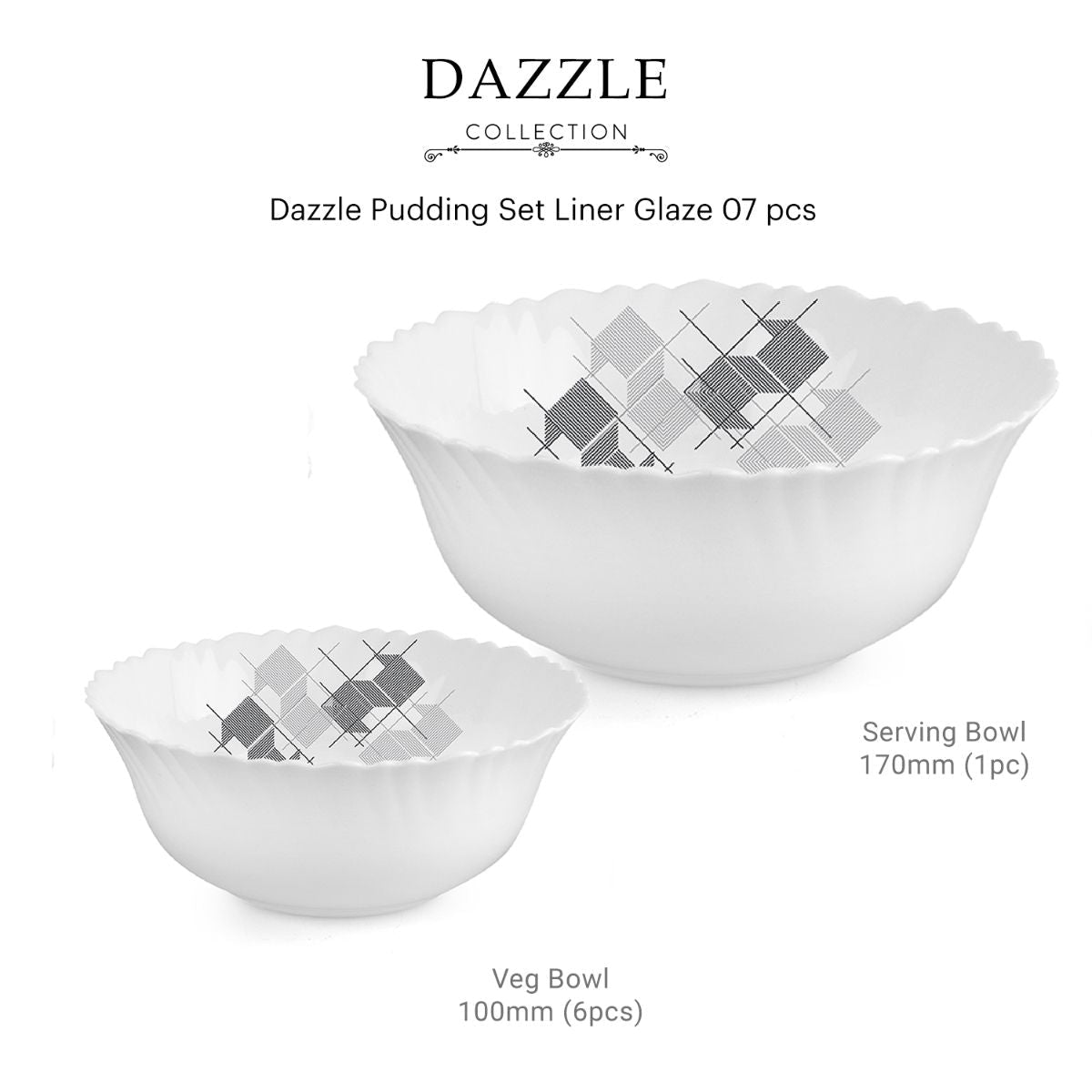 Cello Dazzle Series Pudding Gift Set, 7 Pieces - view 39