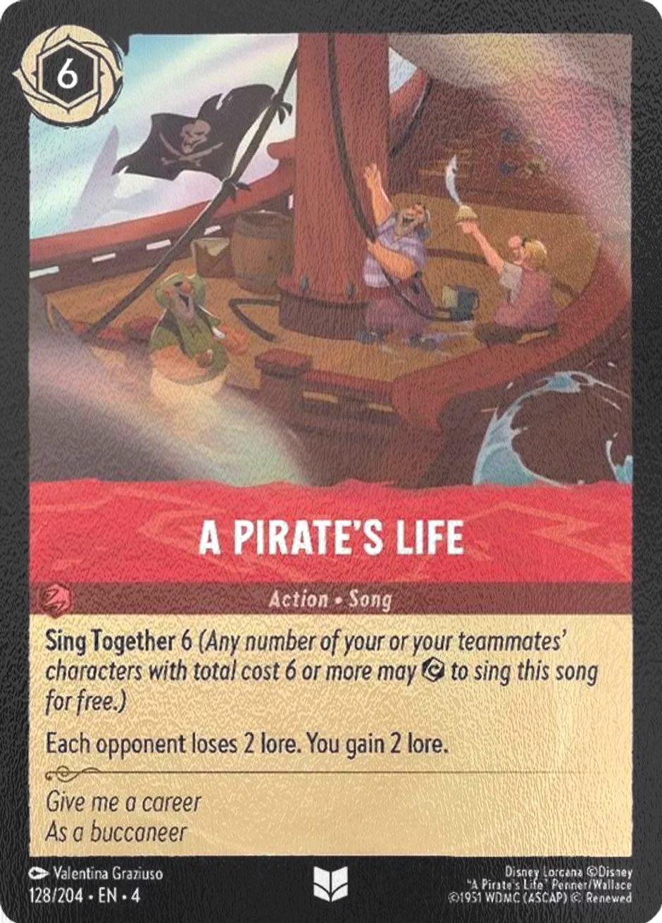 Return cold foil – Lorcana A Pirate's Life - 128/204 [Ursula's Return] [Cold Foil]