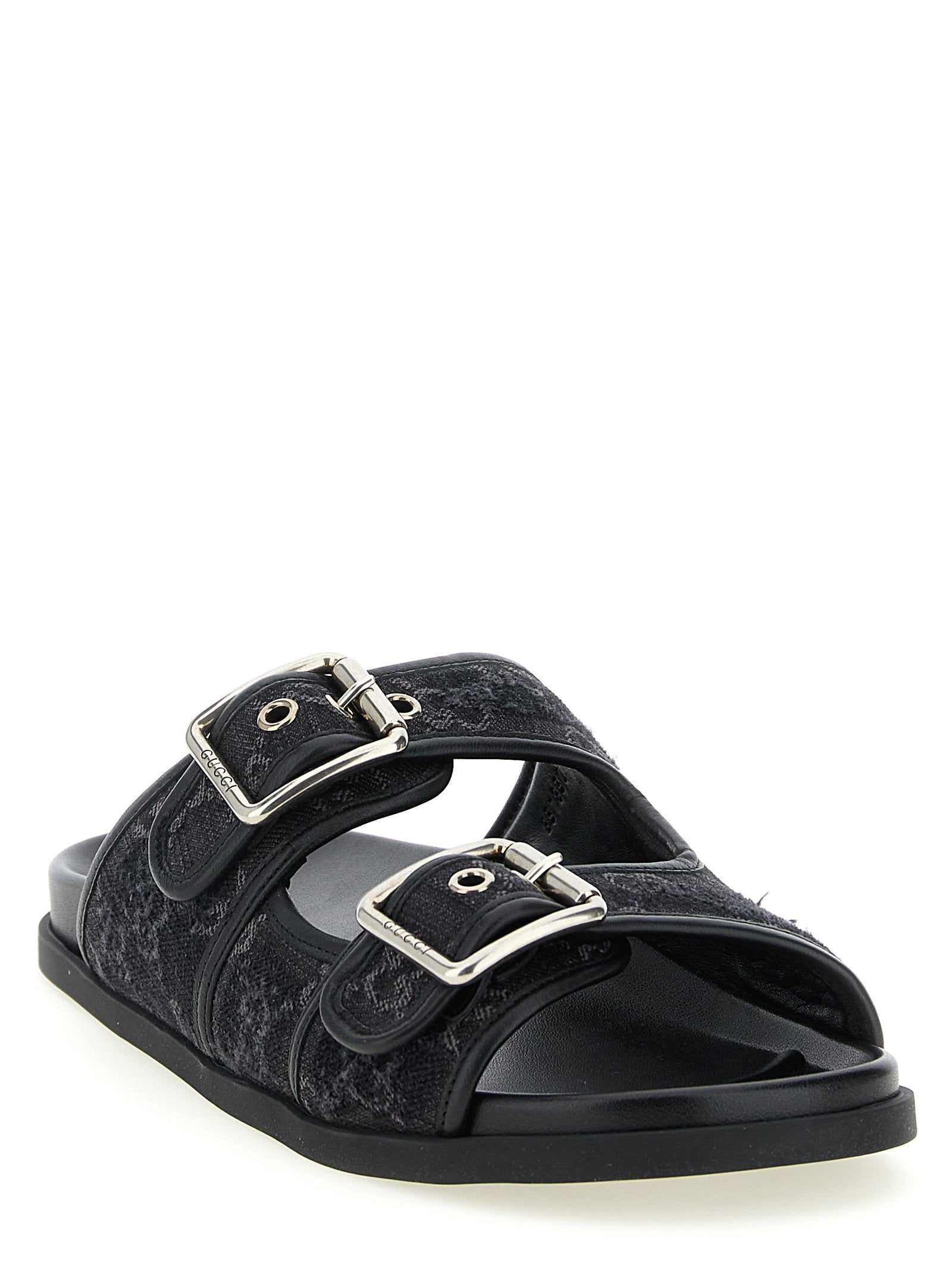 Gucci Gg Denim Slides – 100% cotton - view 2