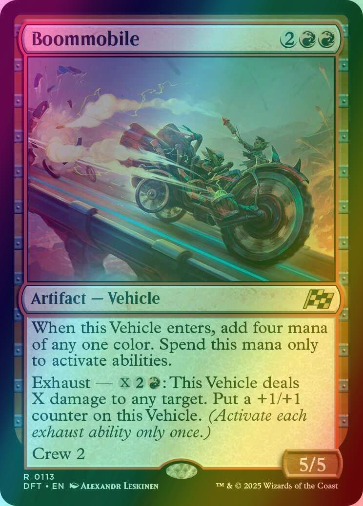 Boommobile 113 aetherdrift – Magic Boommobile [113] [Aetherdrift] [Foil]