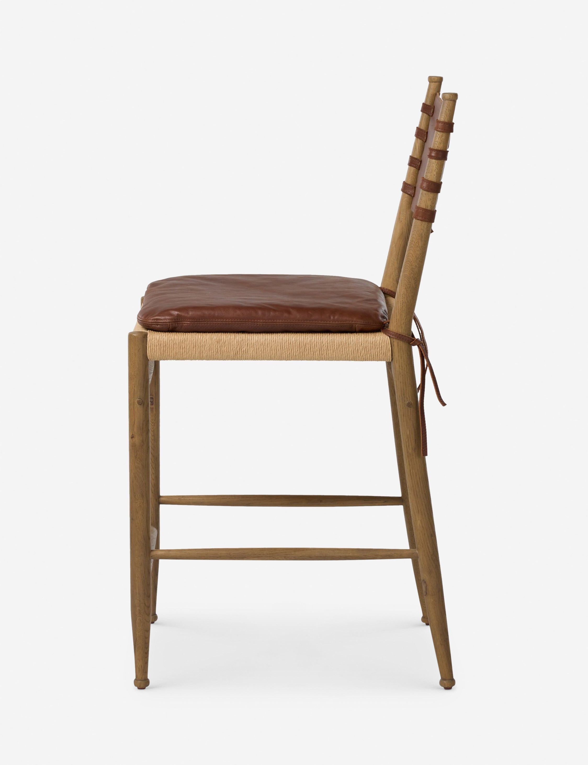 Lulu and Georgia Brielle Counter Stool by Amber Lewis x Four Hands - view 12
