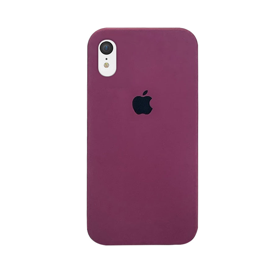 KShop Silicone Case For iPhone XR - Plum