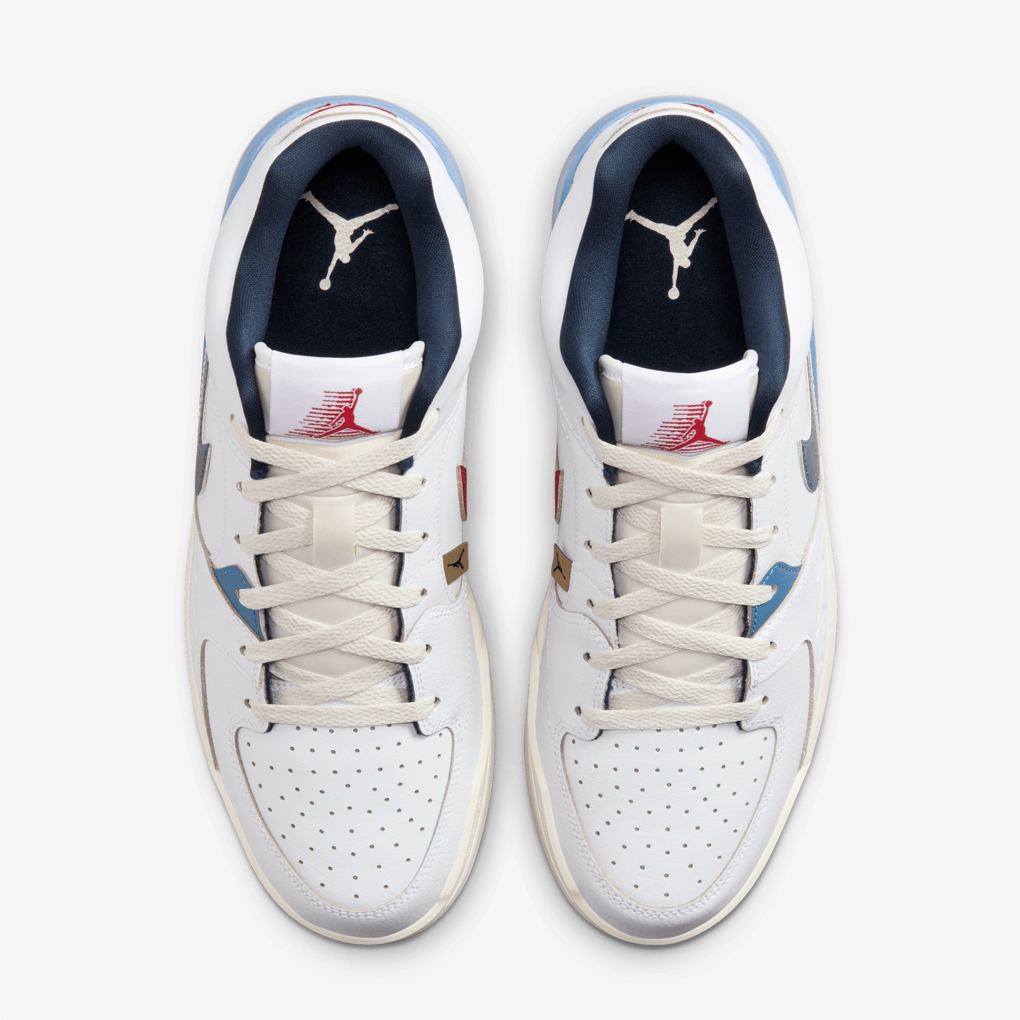 Jordan | Stadium 90 { White/armory Navy-pale Ivory - view 2