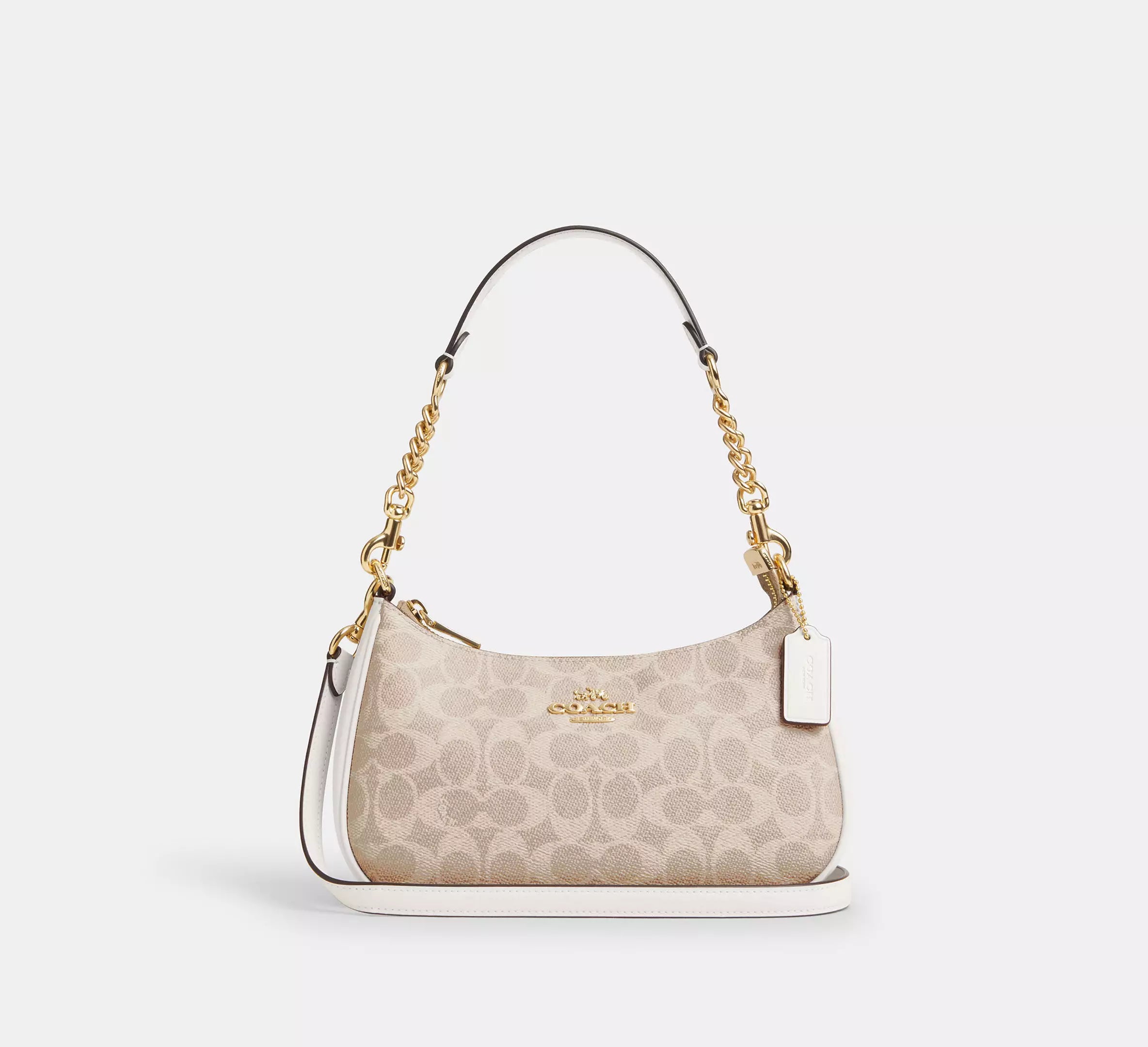 HYPE ELIXIR Coach Teri Shoulder Bag In Signature Canvas